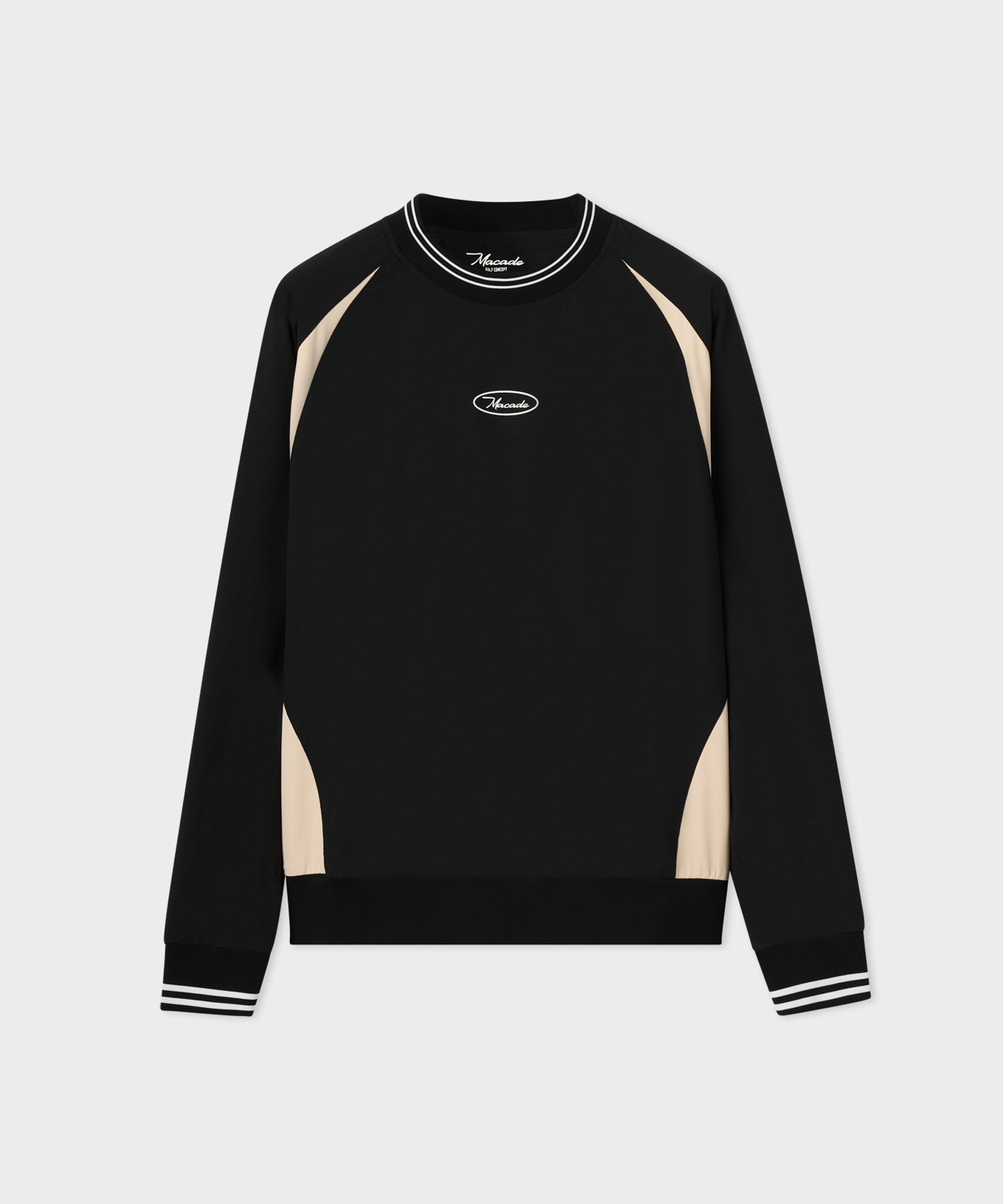 新品タグ付きthe5525 GOLFCUB ウィンドプロジャケット S ブラック Men's TX Links Windbreaker - Macade Golf