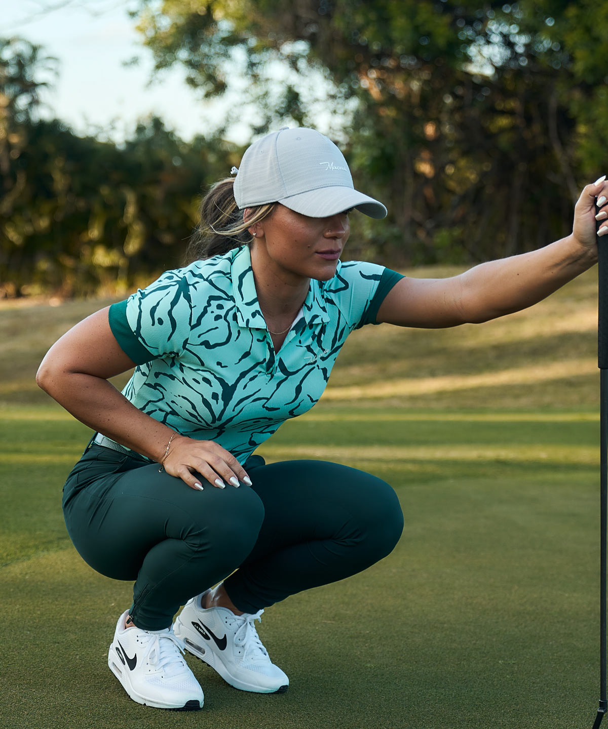 Taylor Signature Shirt - Mint Floral
