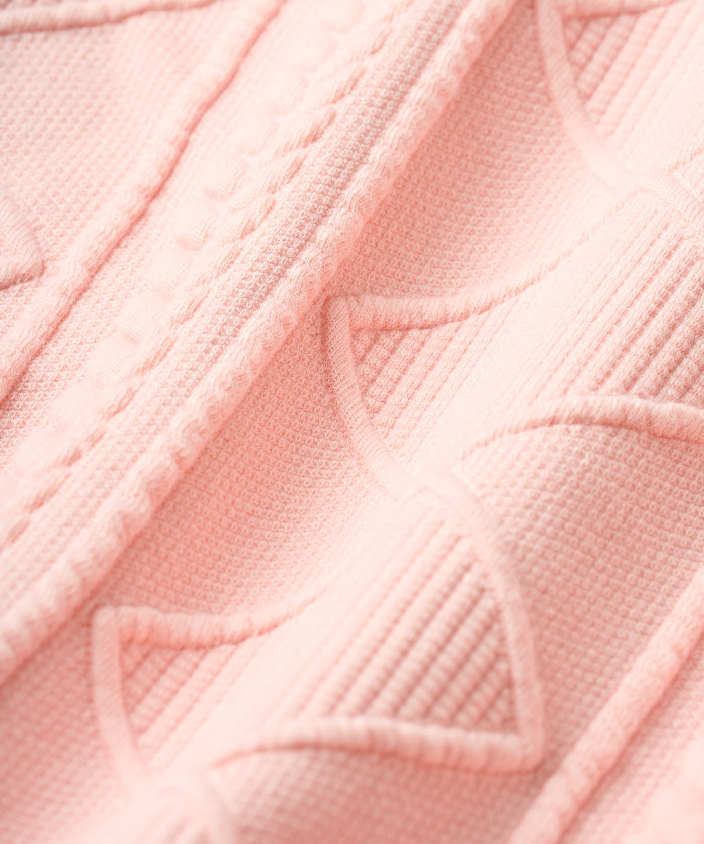 TR Bomber Pullover - Coral flatlay macros