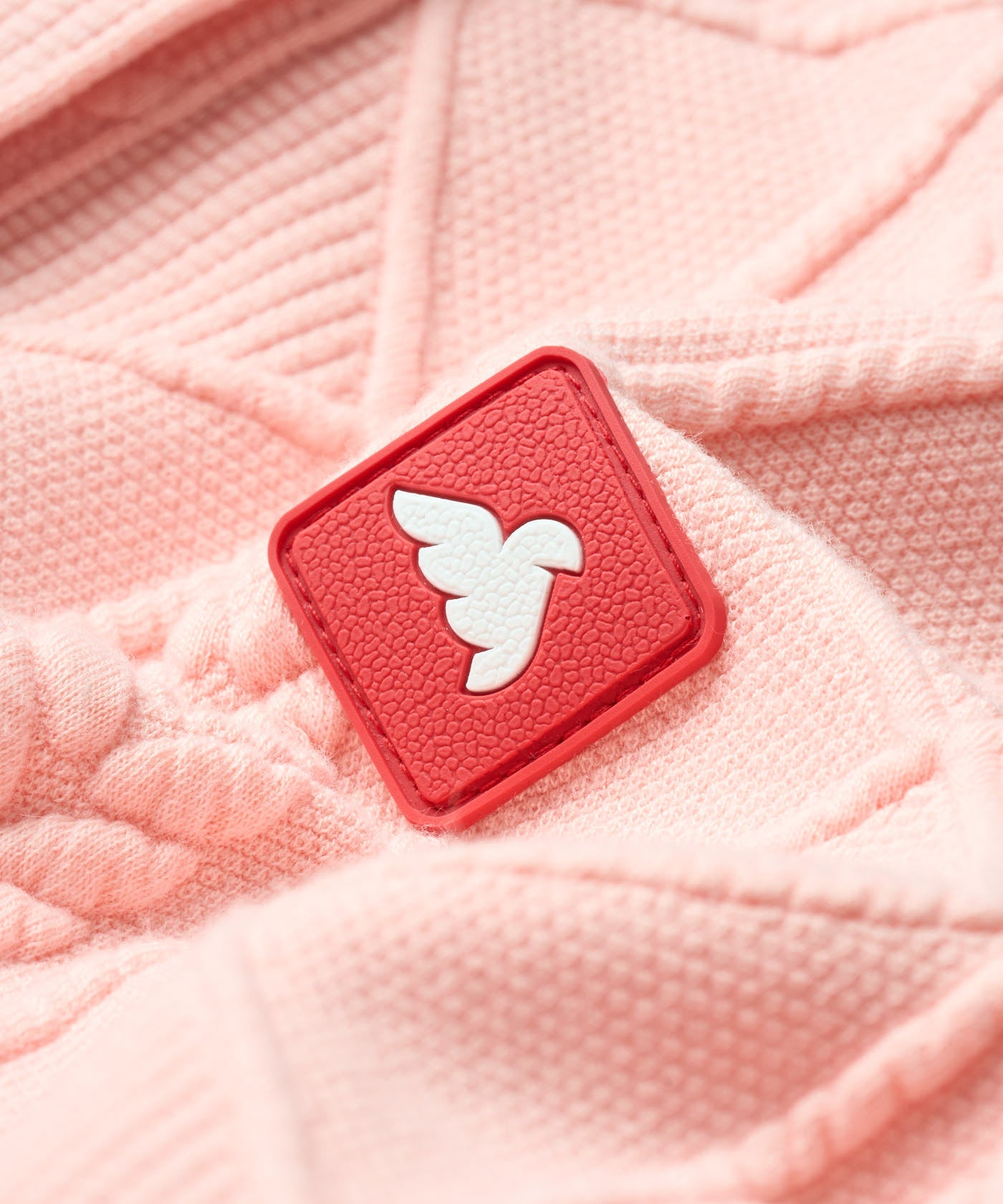 TR Bomber Pullover - Coral flatlay 10