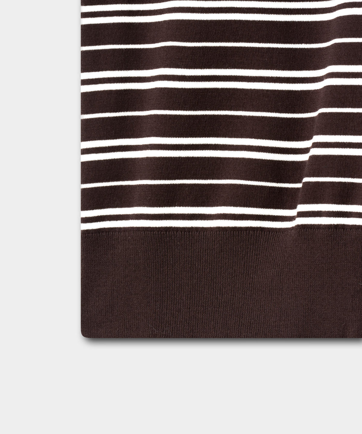 Dunes Striped Knit Shirt - Brown