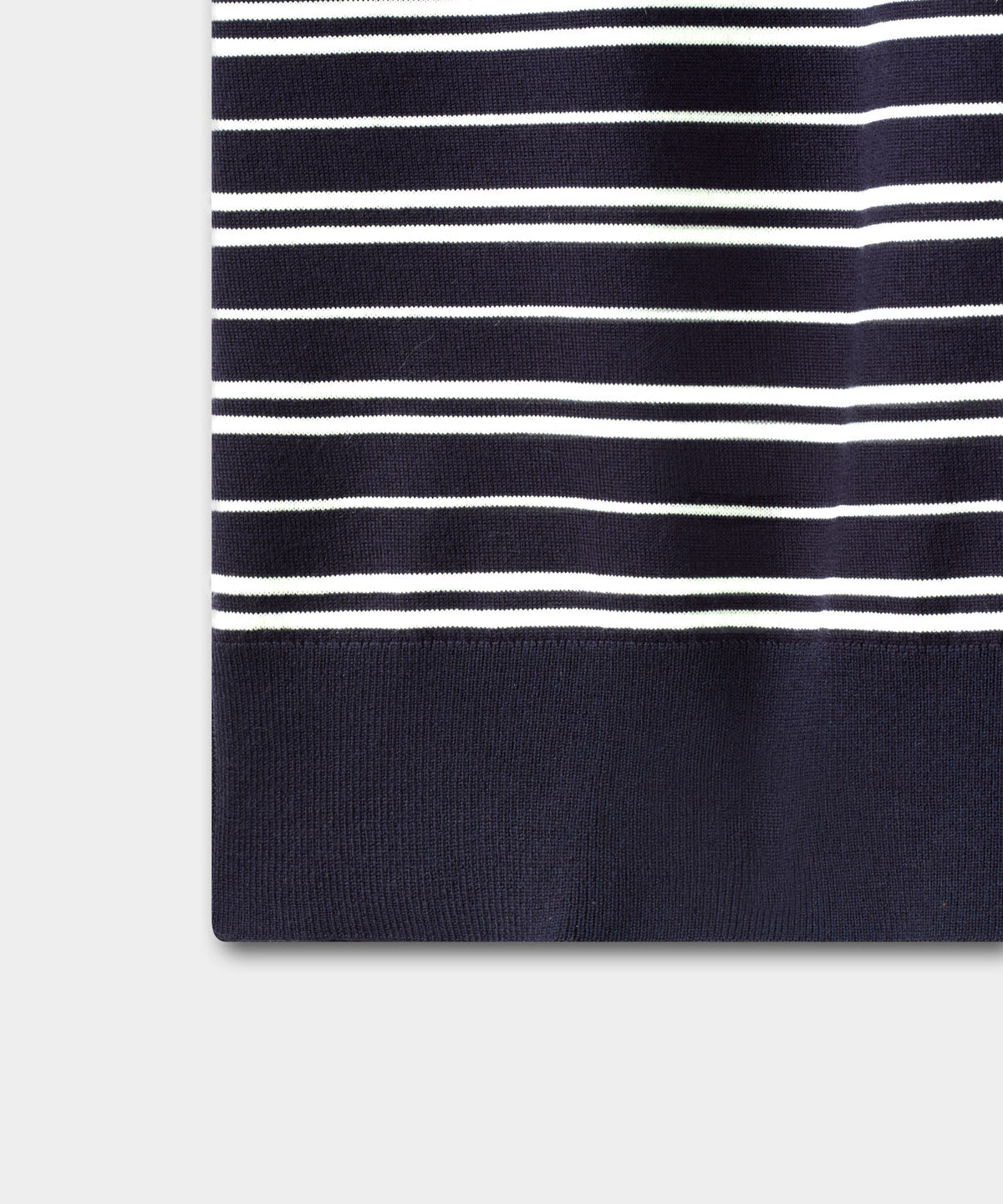 Dunes Striped Knit Shirt - Navy