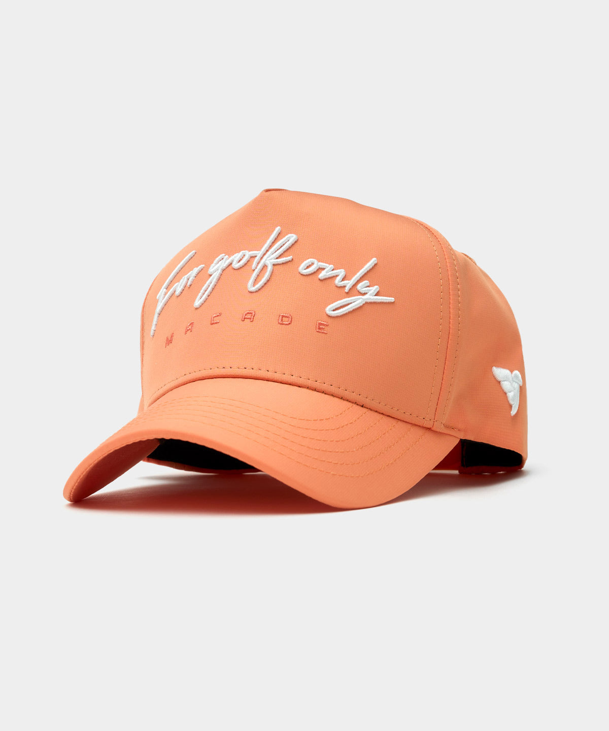 Orange Script Snapback