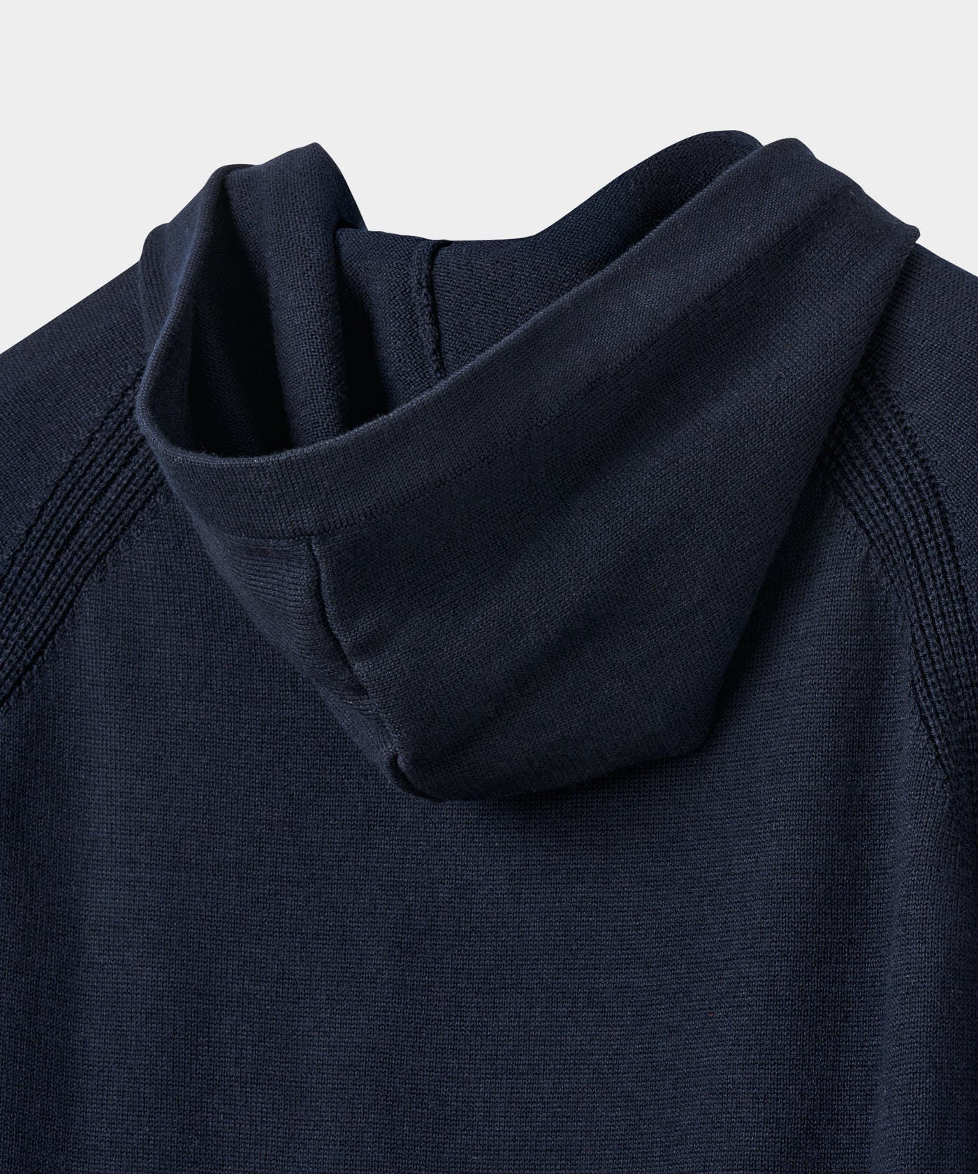 Flow Light Knit Hoodie - Navy