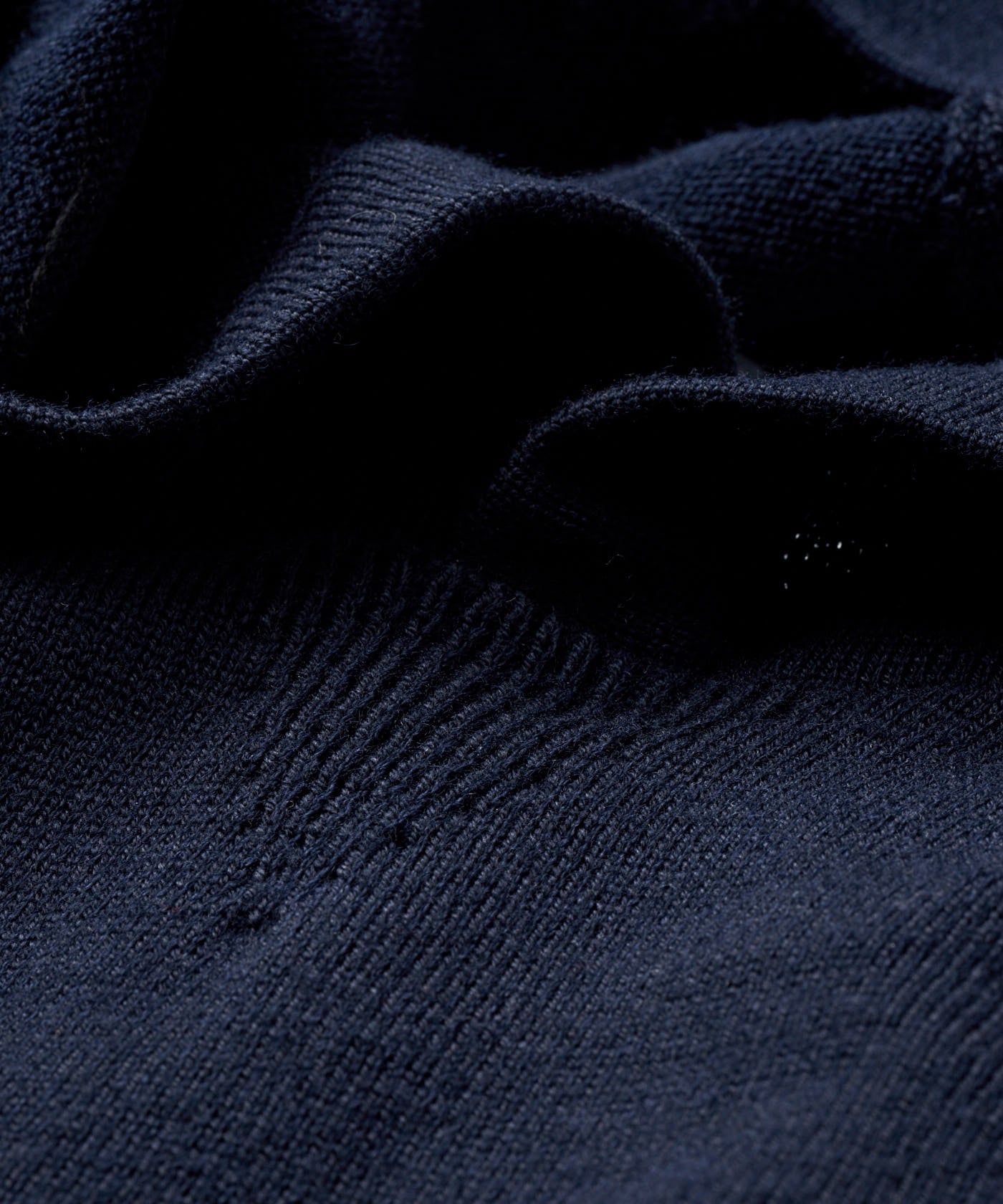Flow Light Knit Hoodie - Navy
