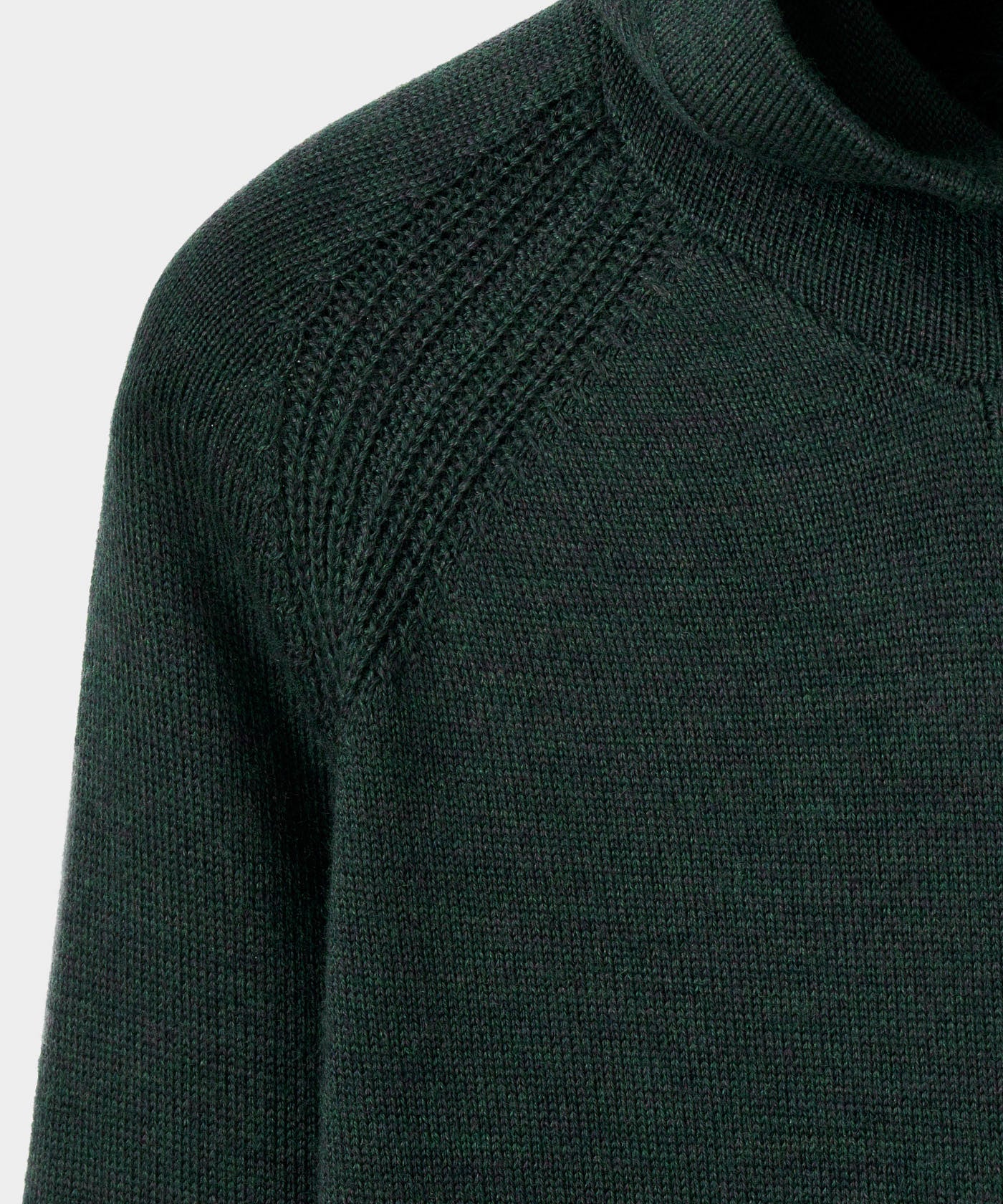 Flow Light Knit Hoodie - Pine