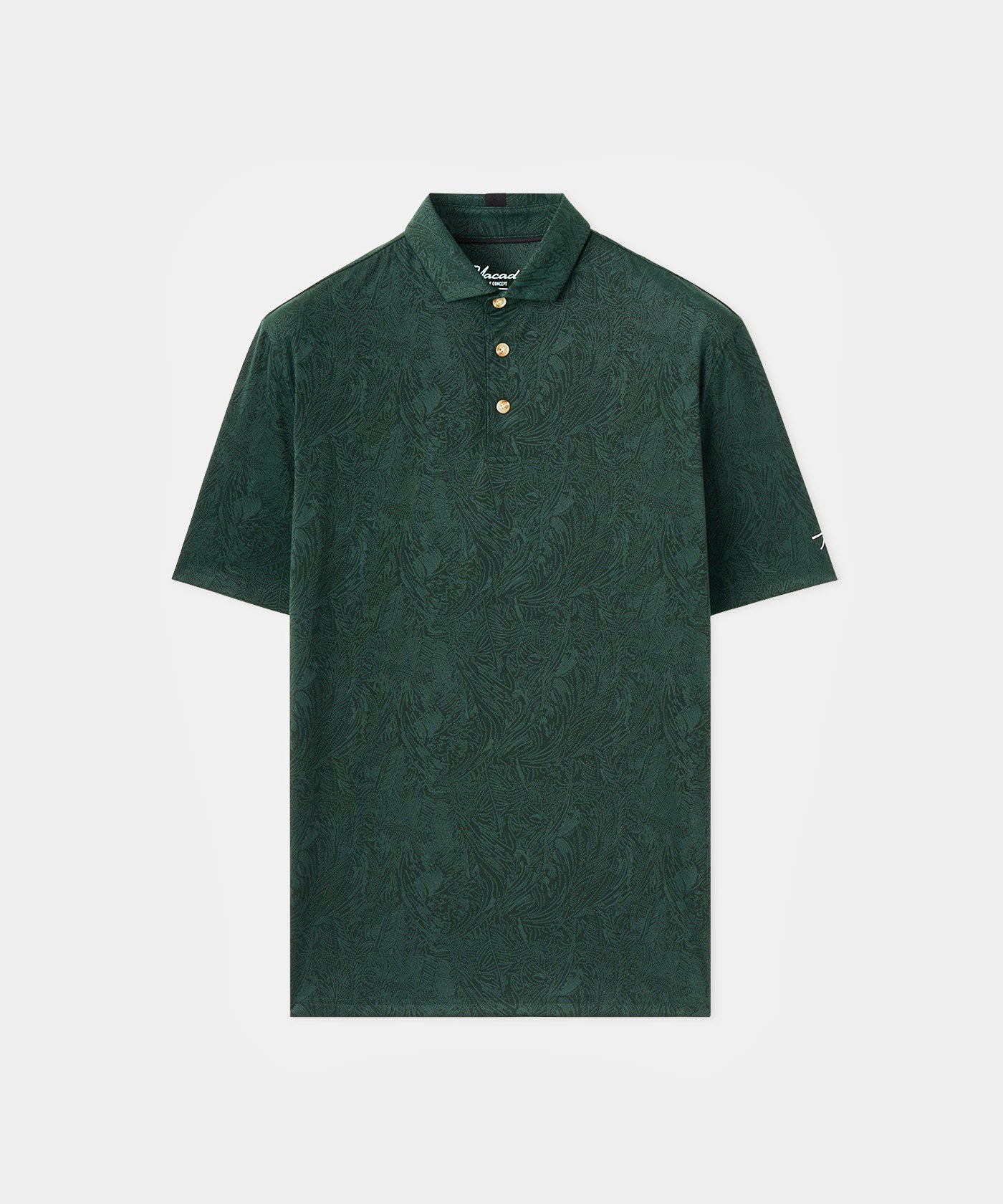 Green Paisley Core Polo Shirt