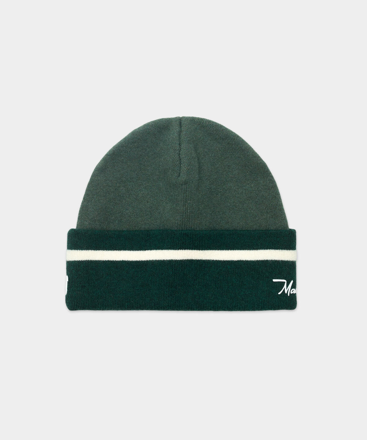 Green Cashmere Blend Beanie Macade Golf