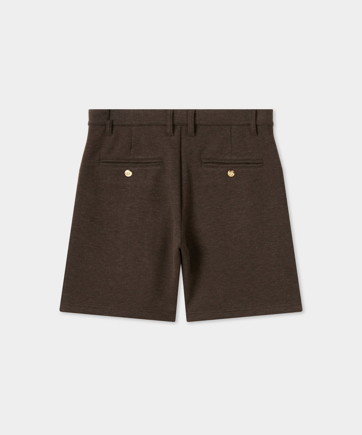 Hayes Pleated Course Shorts - Brown