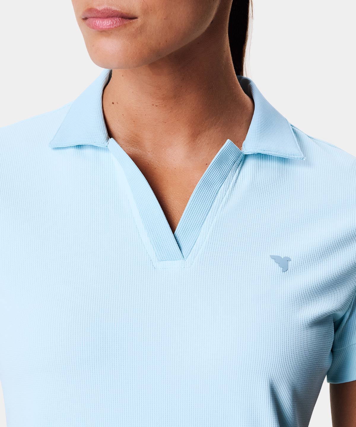 Tori Light Blue Polo Shirt – Macade