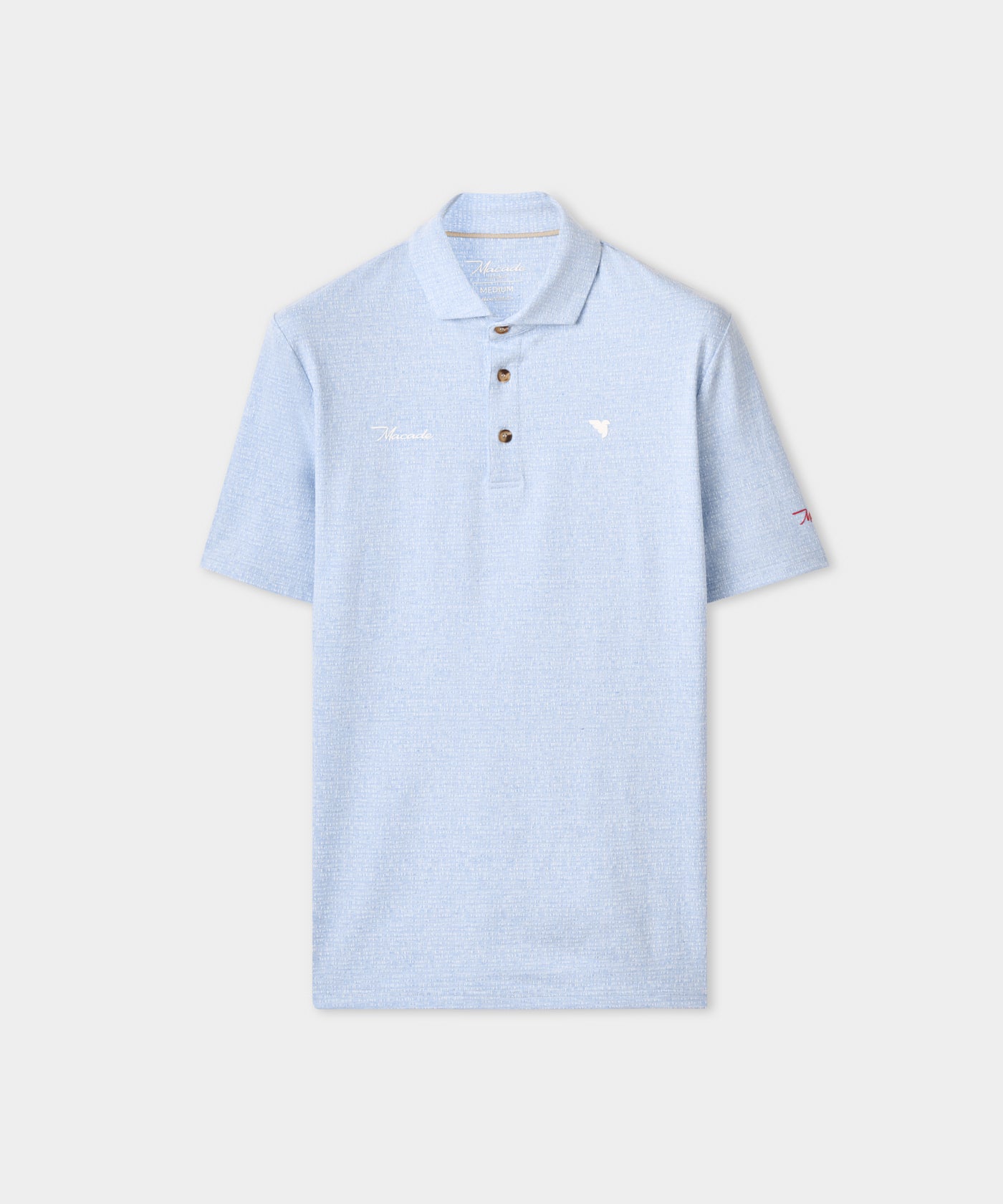 Ridgeweave TX Shirt - Light Blue flatlay 01