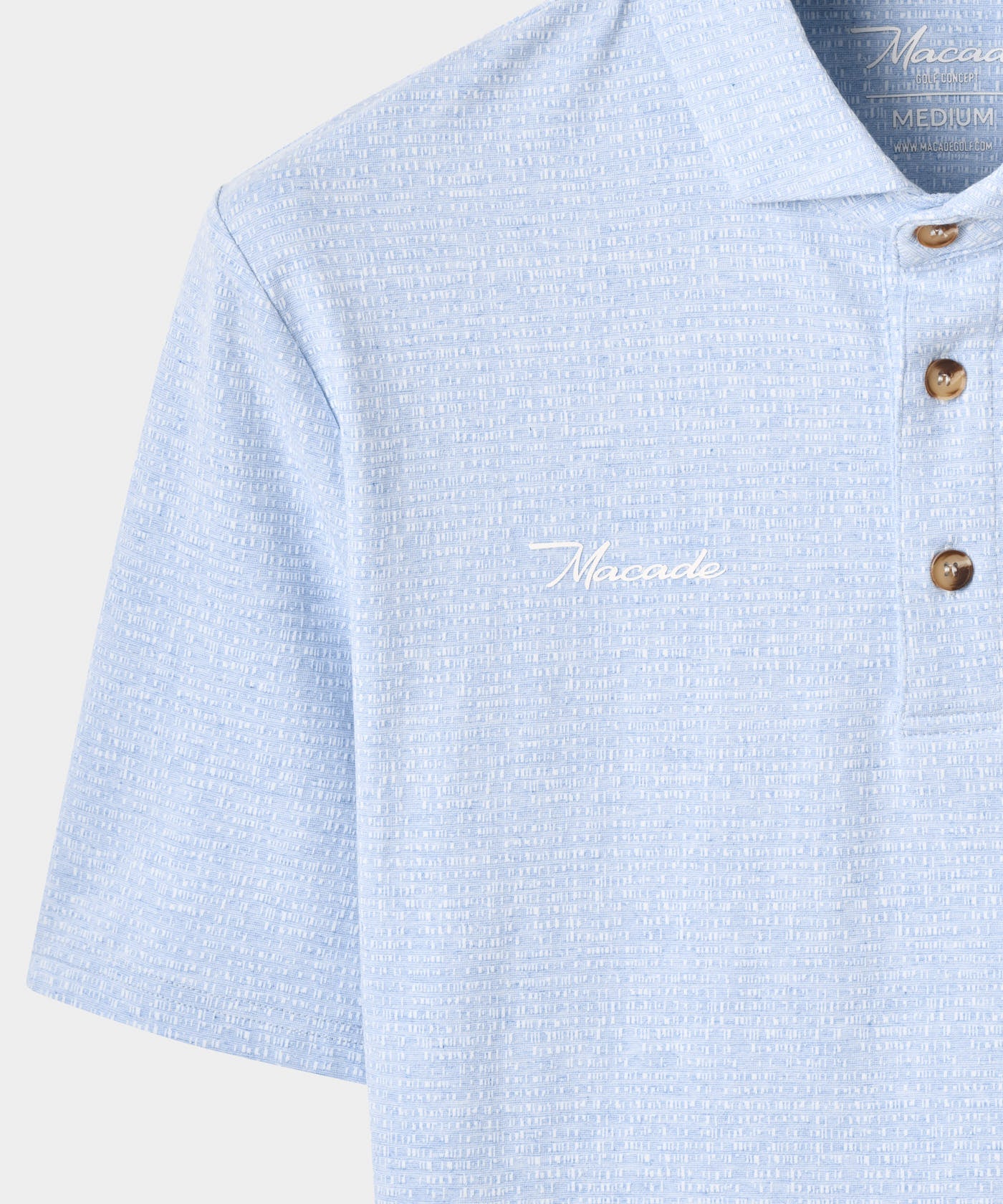 Ridgeweave TX Shirt - Light Blue flatlay 02