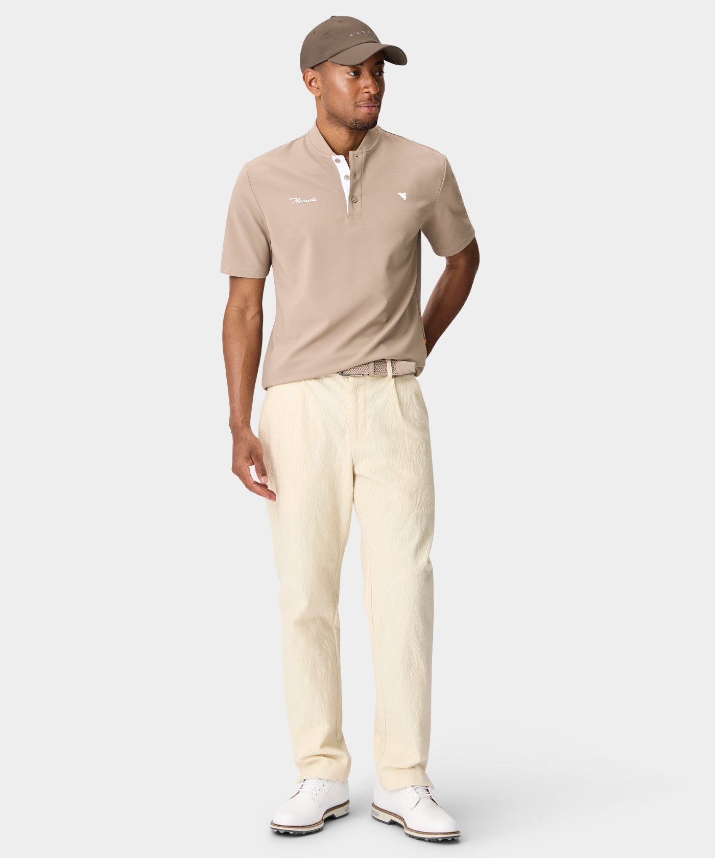 Men's Heath Bomber Golf Shirt - Macade Golf