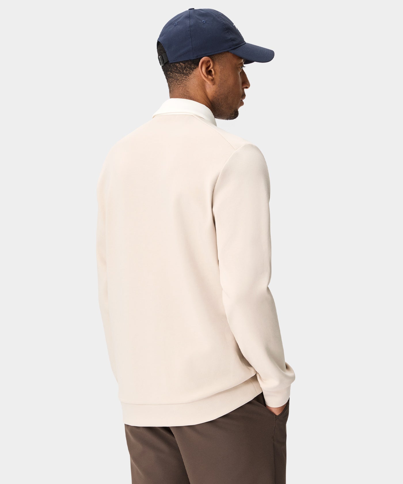 Blades Polo Sweatshirt - Tan