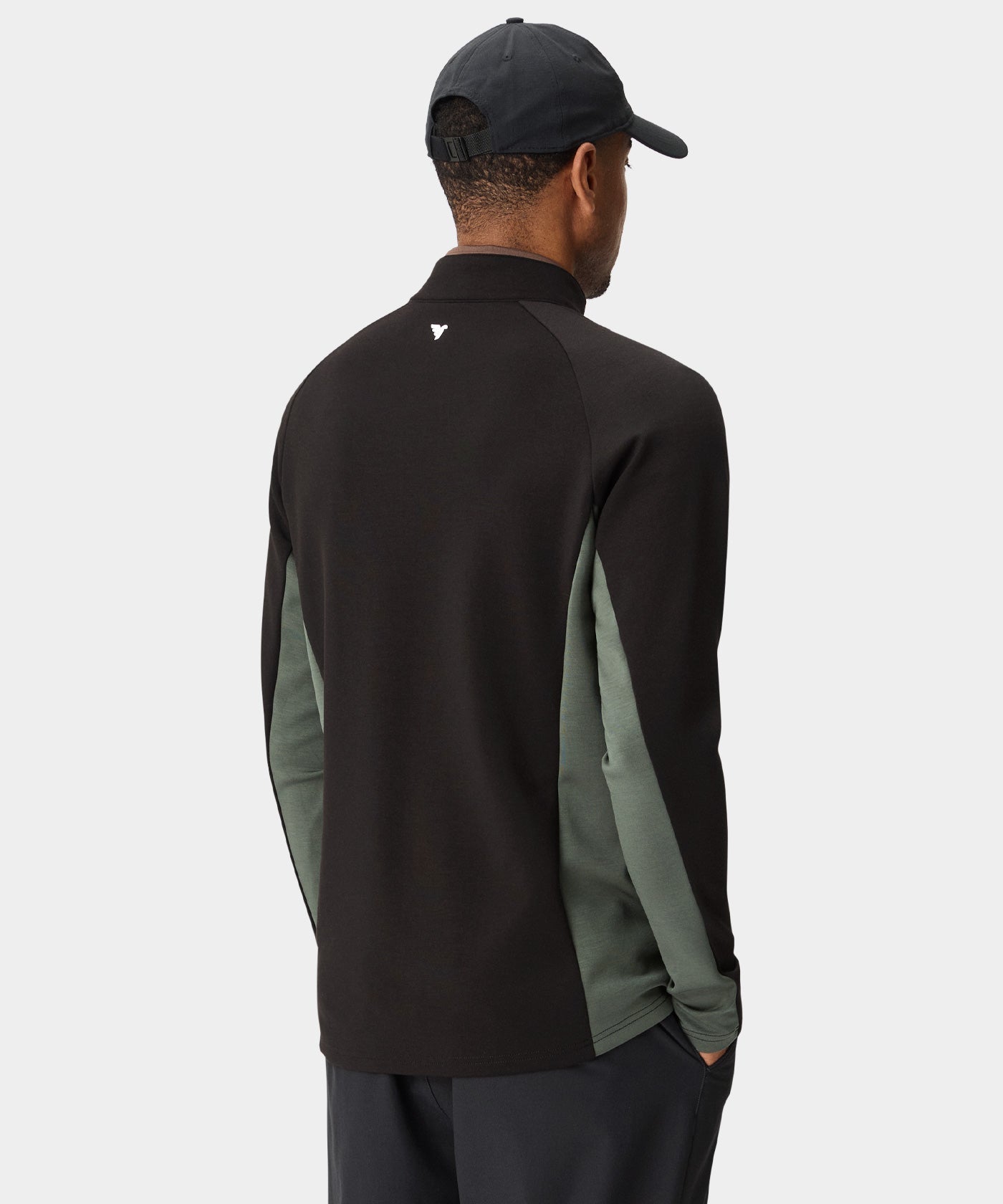 TX Course Quarter Zip - Black