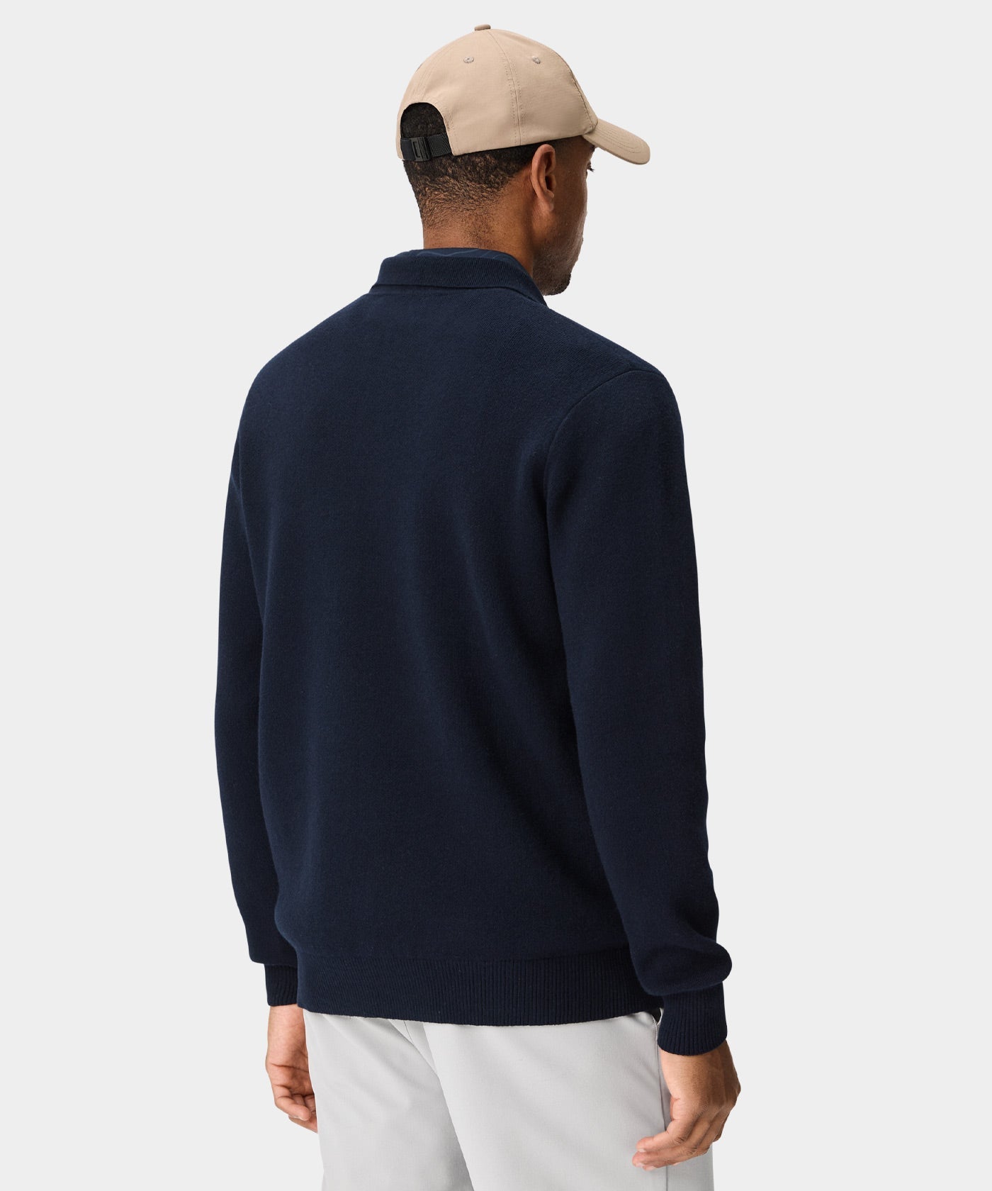 Club Knit Polo - Navy