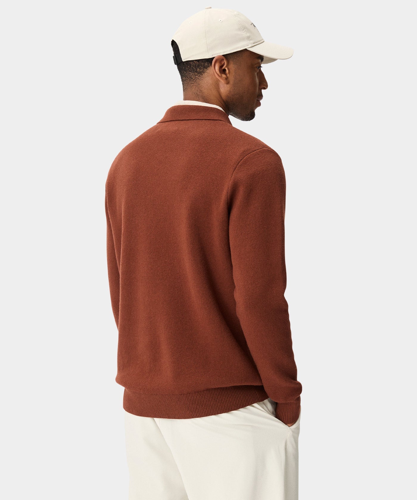 Club Knit Polo - Rust