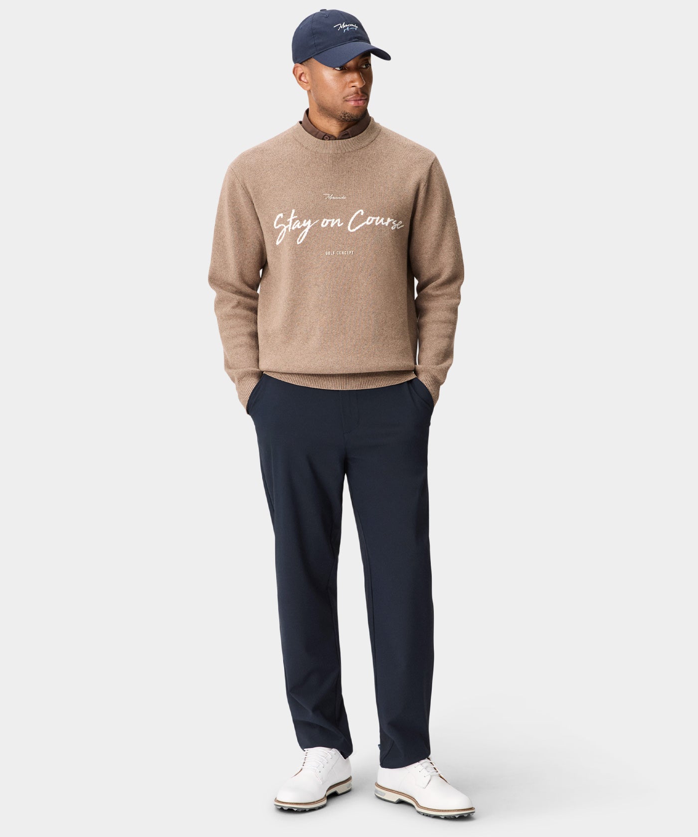 Lightweight Relaxed Trouser - Navy
