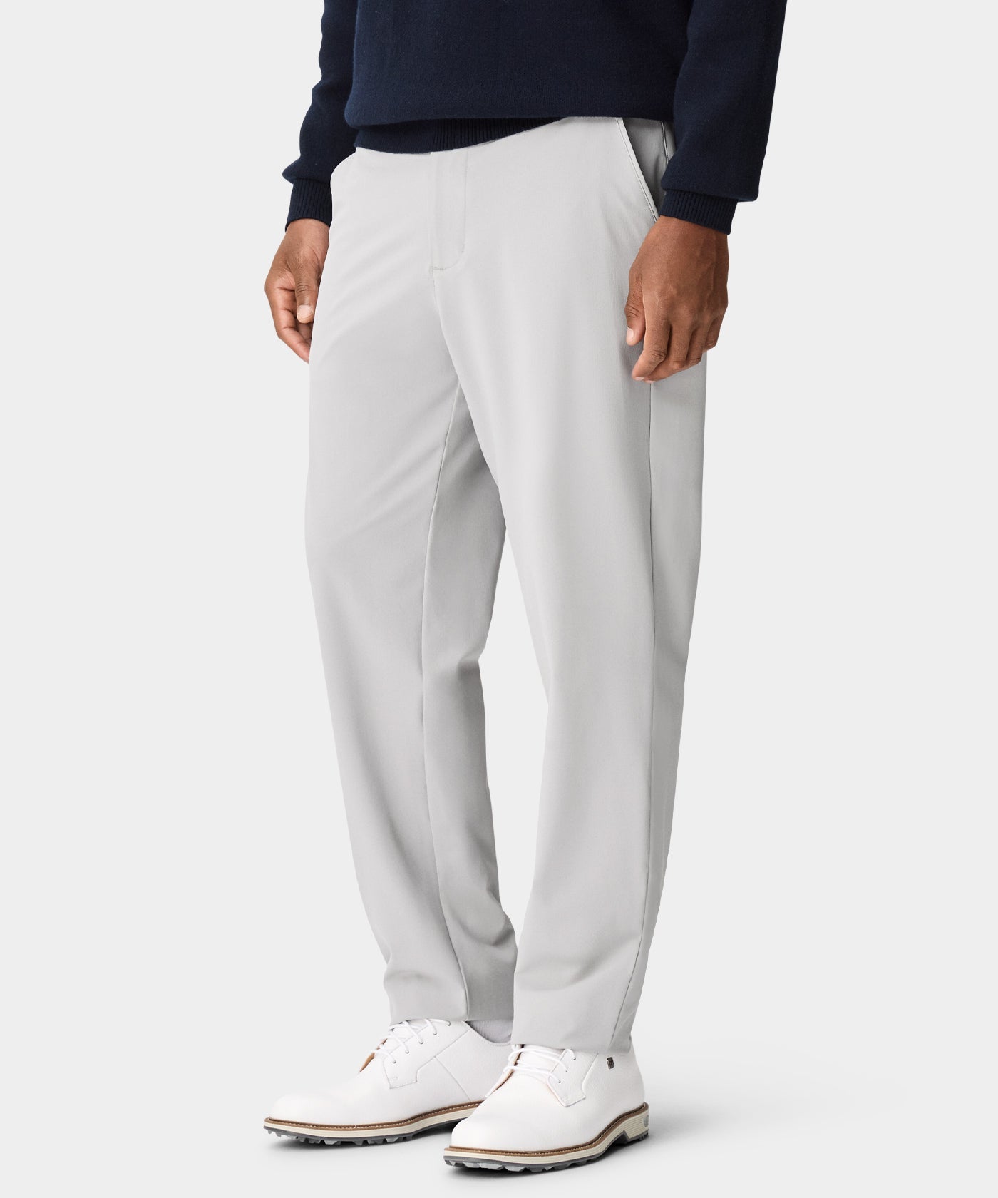Lightweight Relaxed Trouser - Light Grey