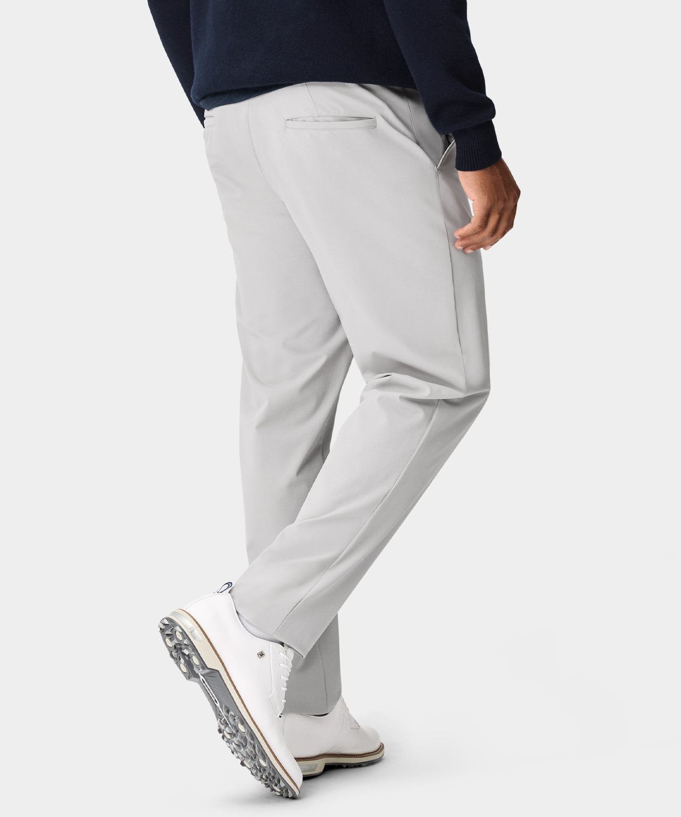 Lightweight Relaxed Trouser - Light Grey