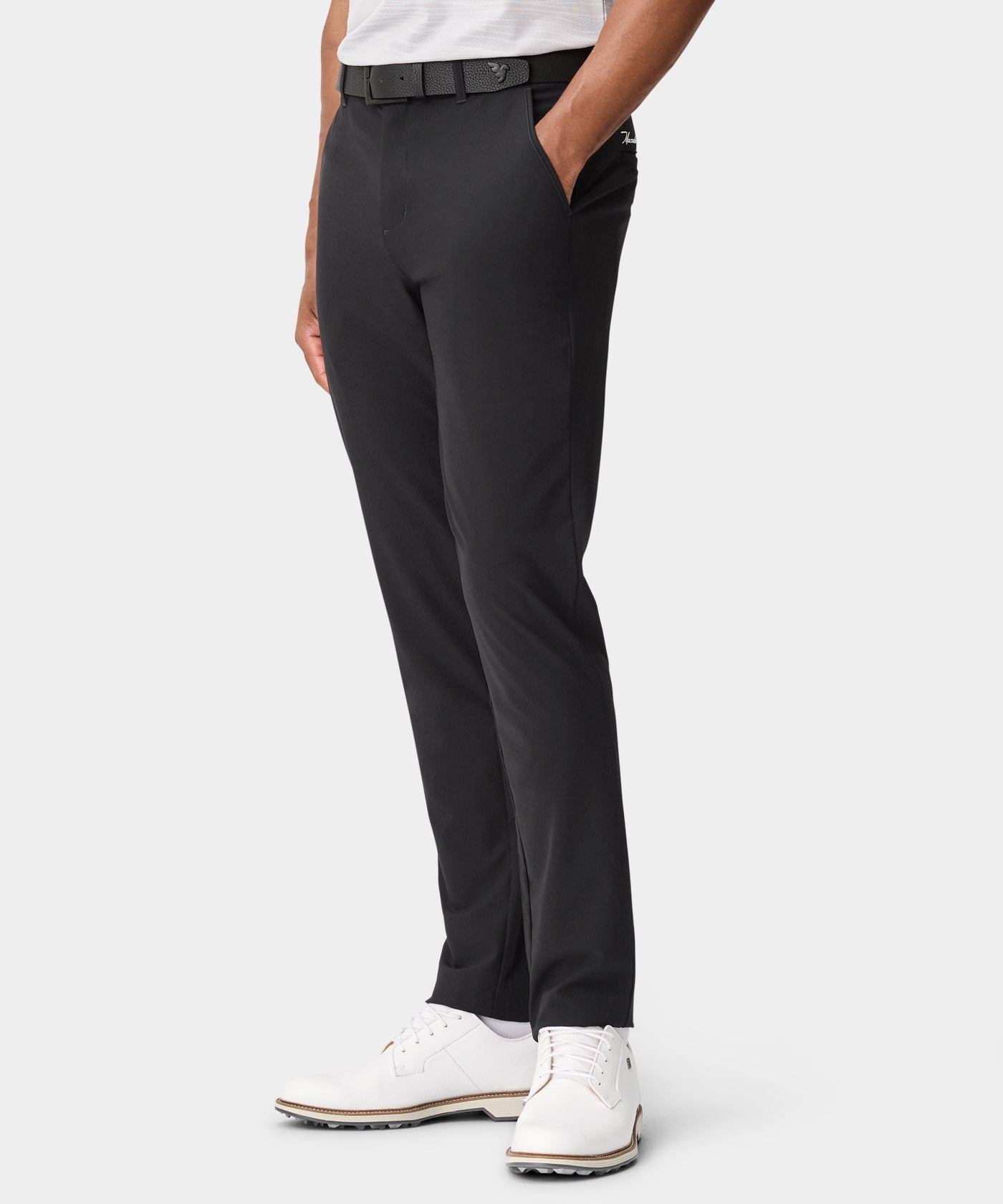 Lightweight Tapered Trouser - Ash Black