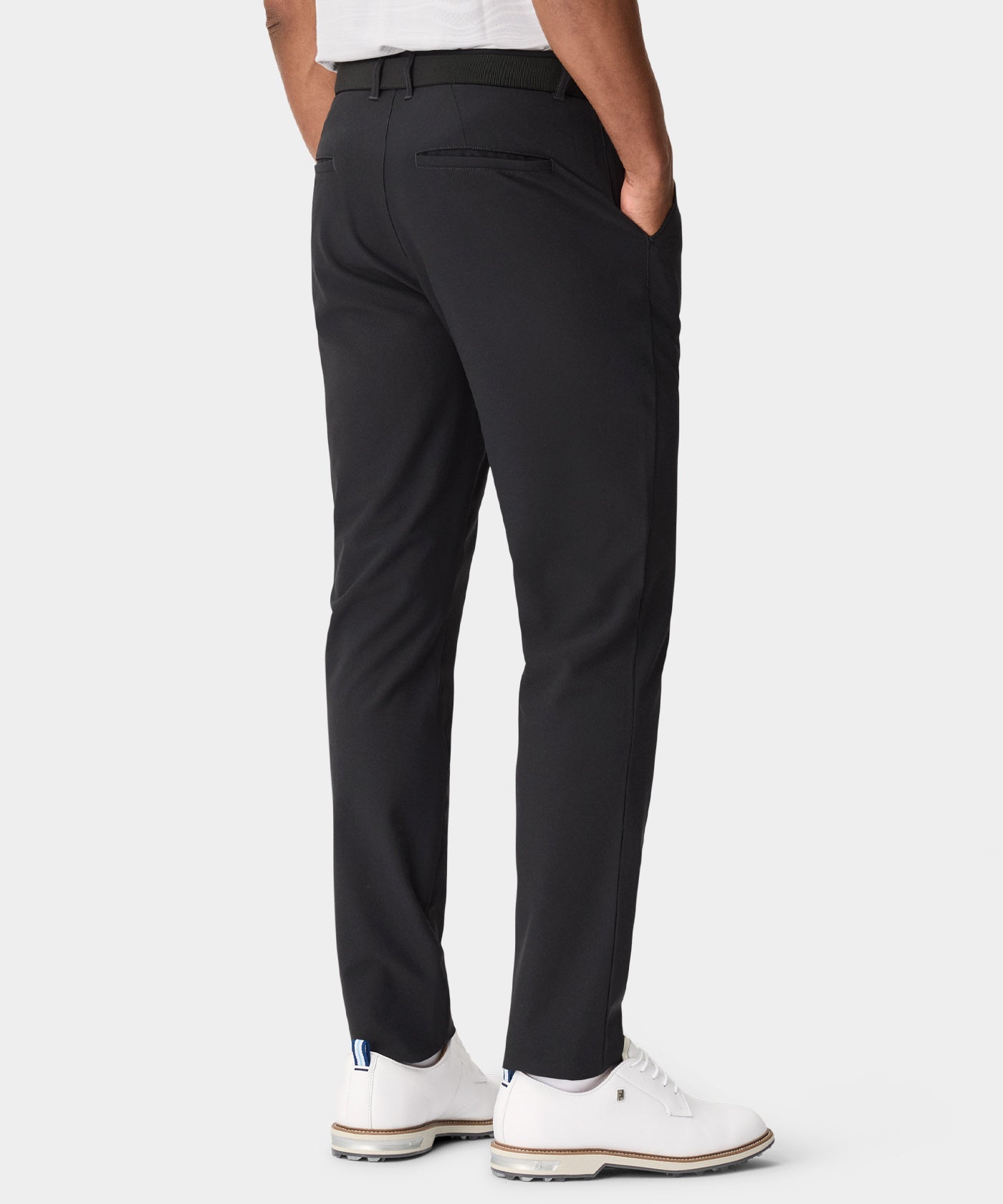 Lightweight Tapered Trouser - Ash Black