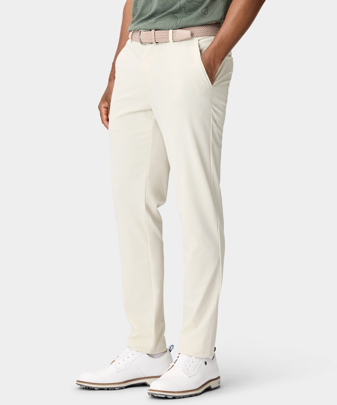 Lightweight Tapered Trouser - Bone