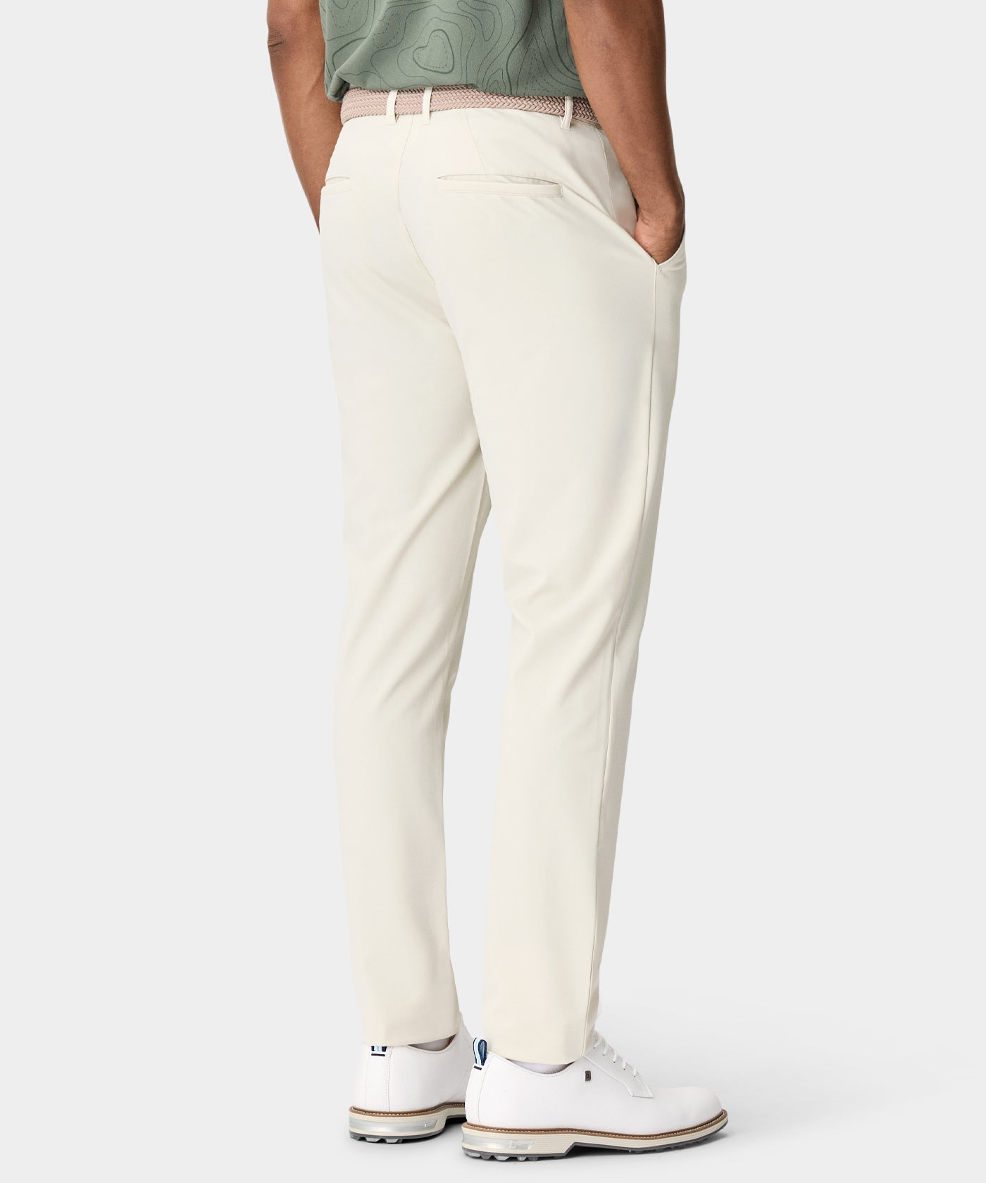 Lightweight Tapered Trouser - Bone