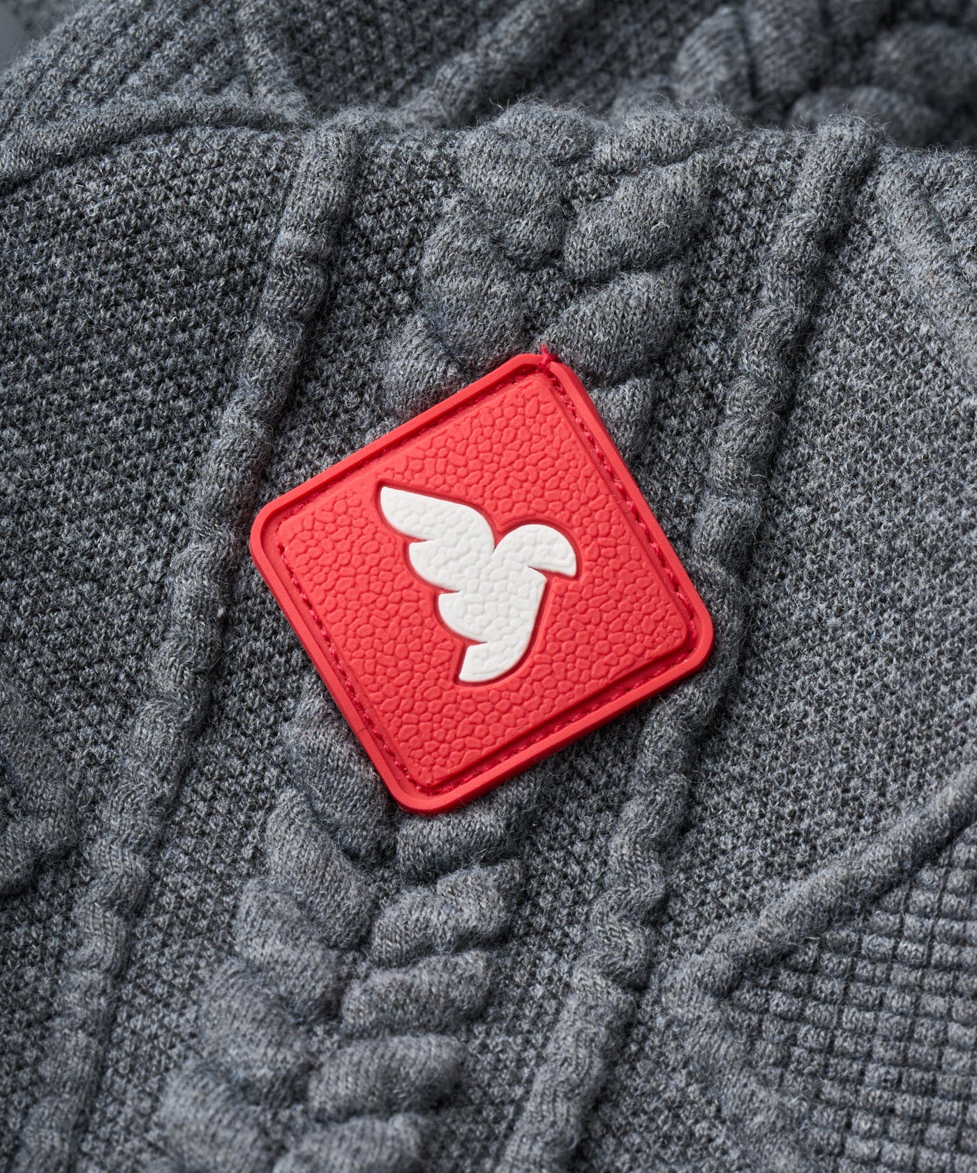 Grey TX Bomber Pullover