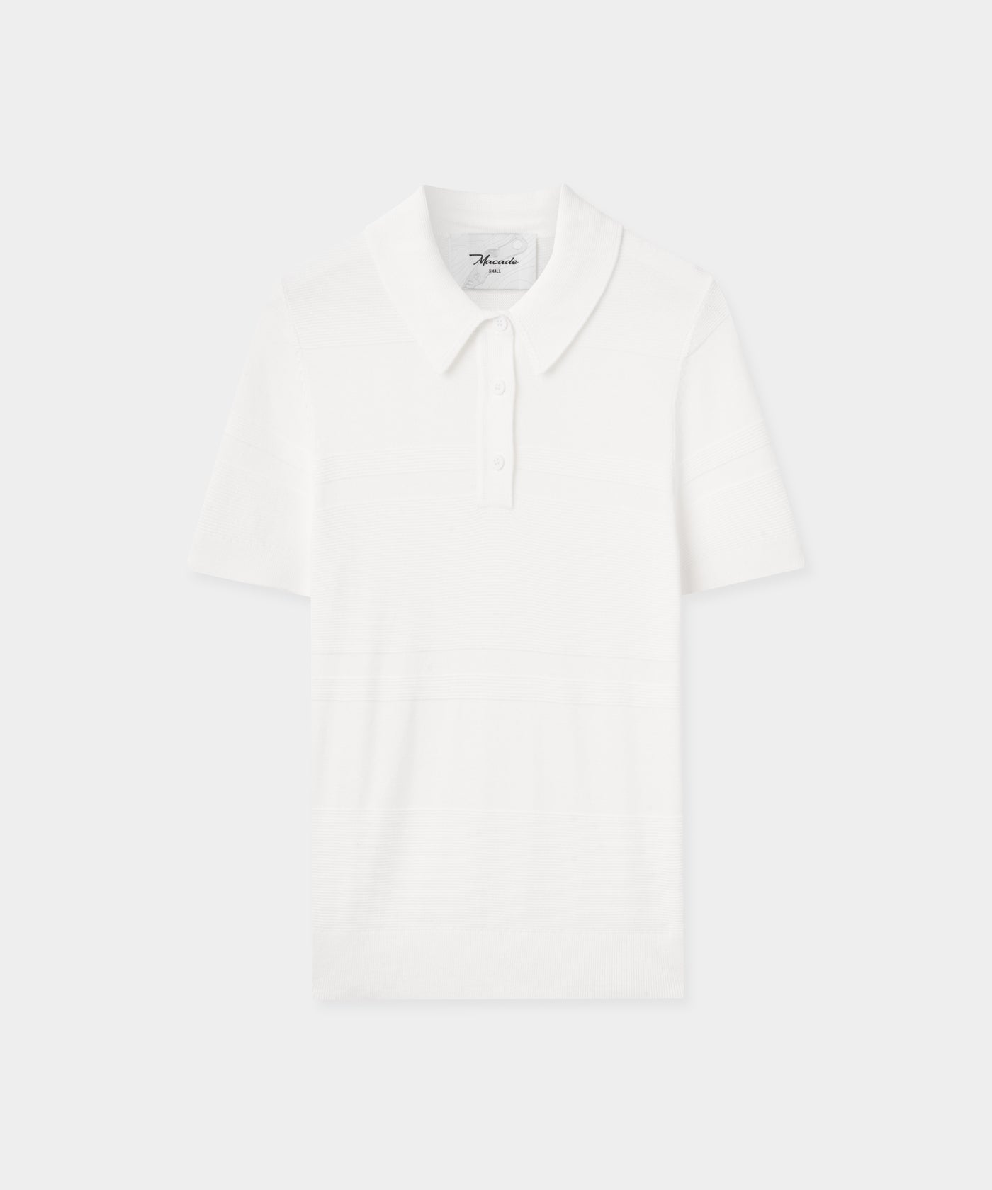 Nova White Prime Knit Shirt