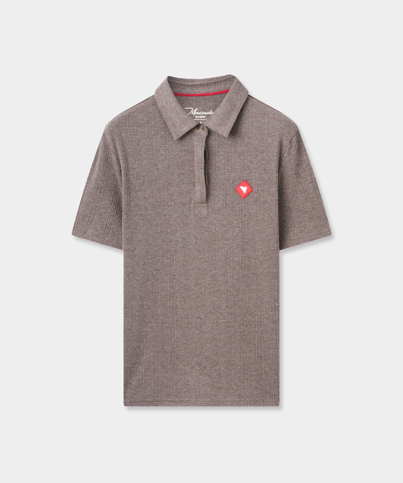 Taupe Crossover Patch Shirt