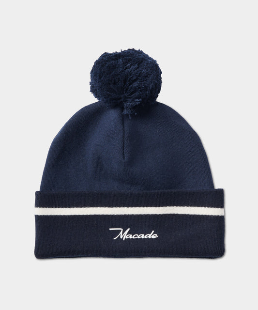 Blue Cashmere Blend Course Beanie