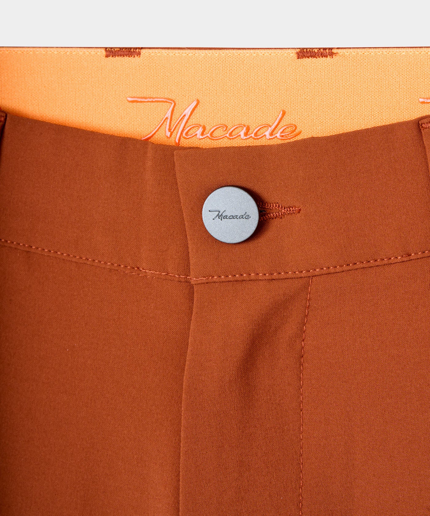 Rust Four-Way Stretch Shorts