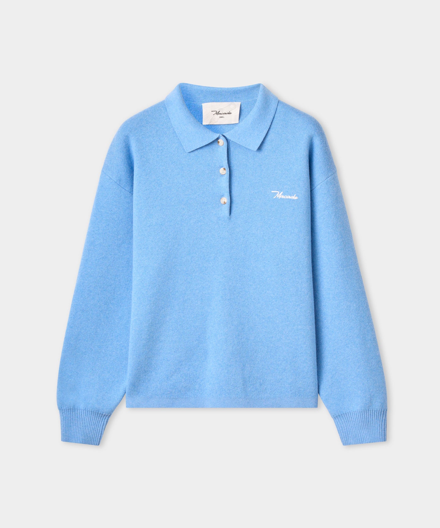 Ivy Knit Sweater - Sky Blue