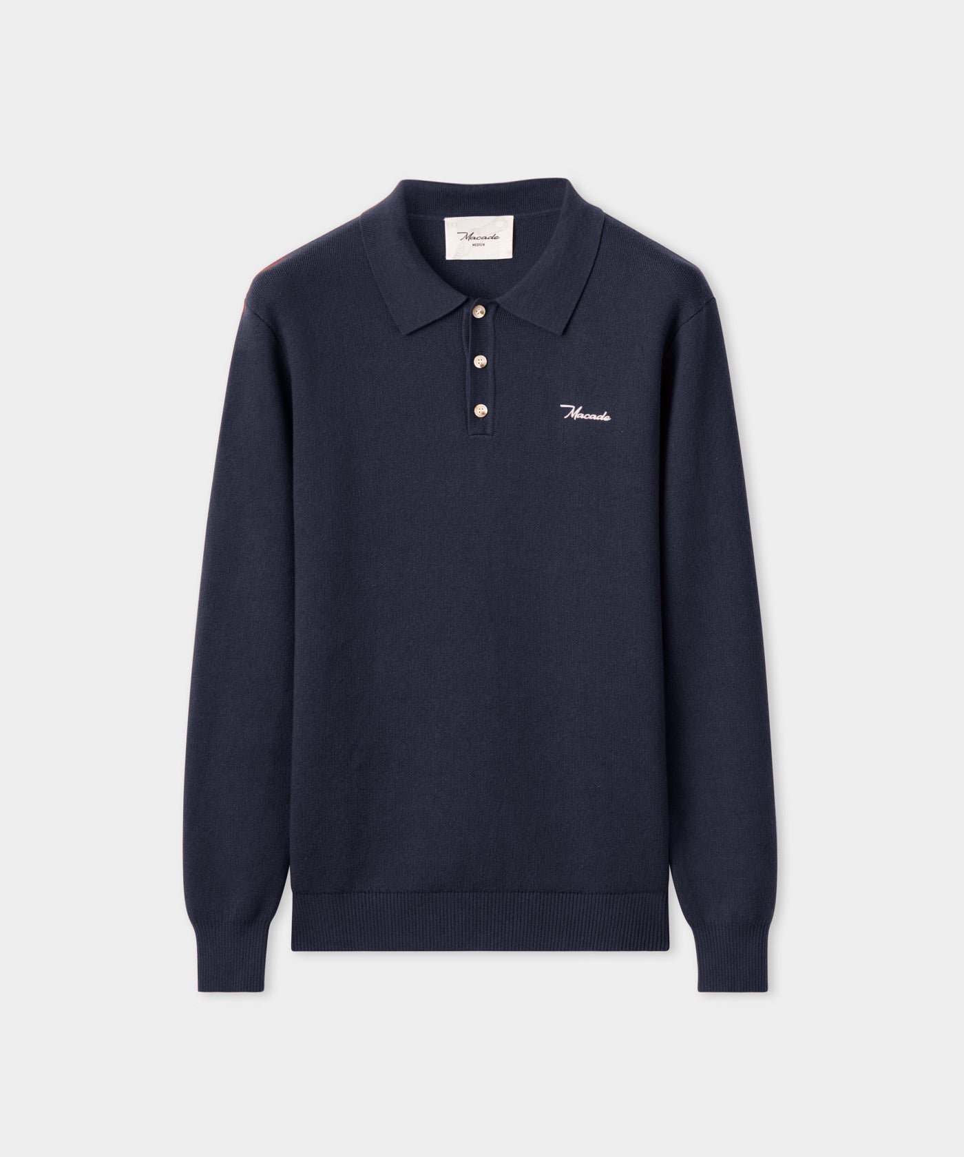 Club Knit Polo - Navy