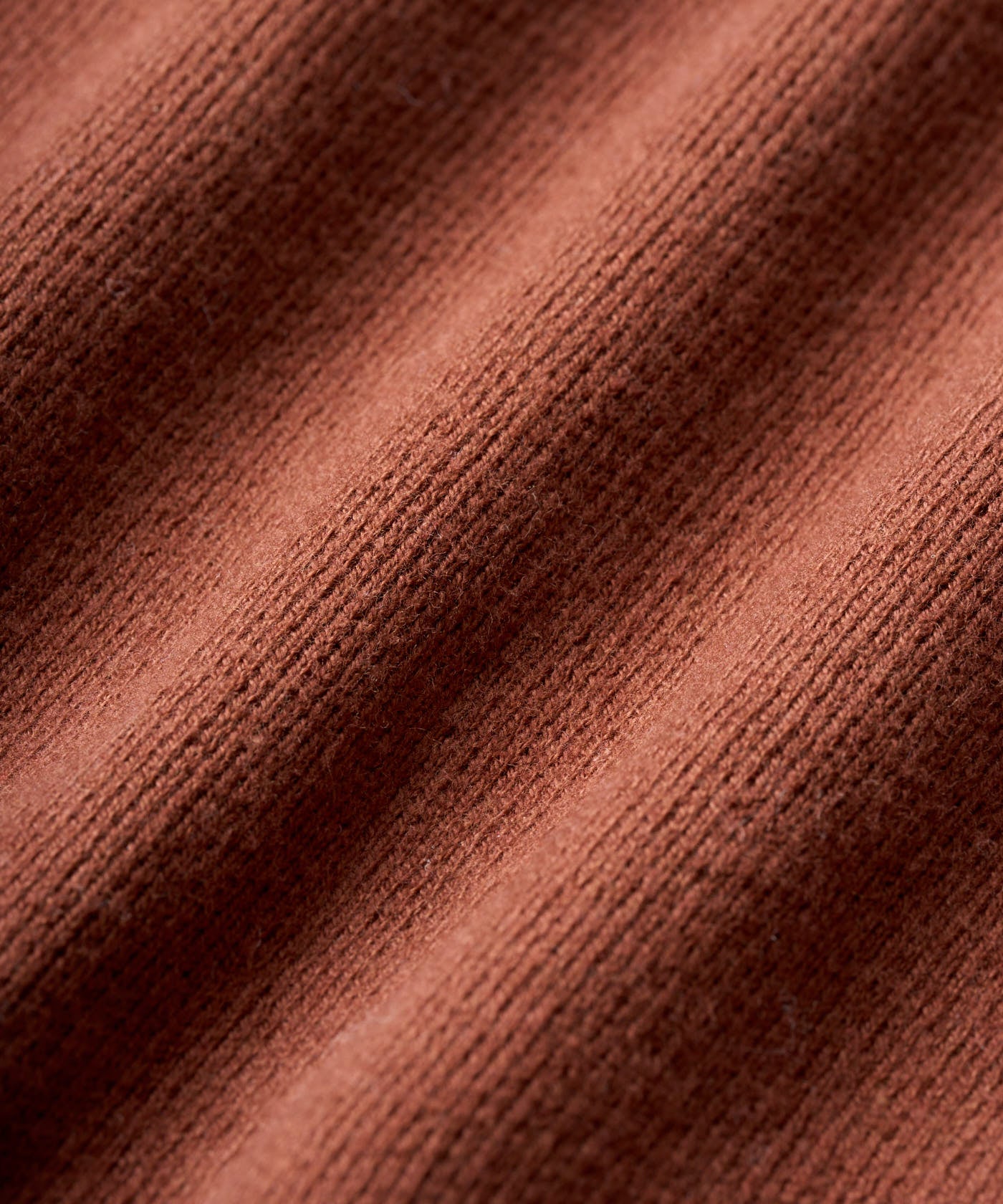 TX Intarsia Knit Crewneck - Rust