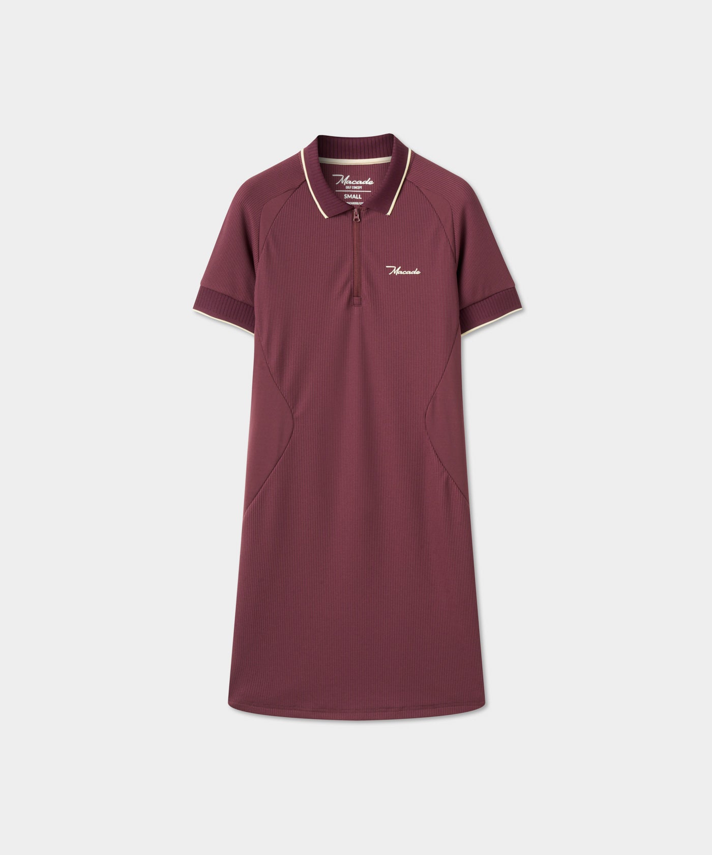 Cora Burgundy Players Dress
