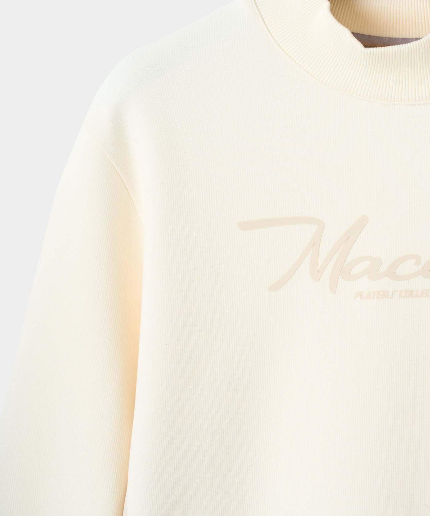 Lace Players Cropped Sweater