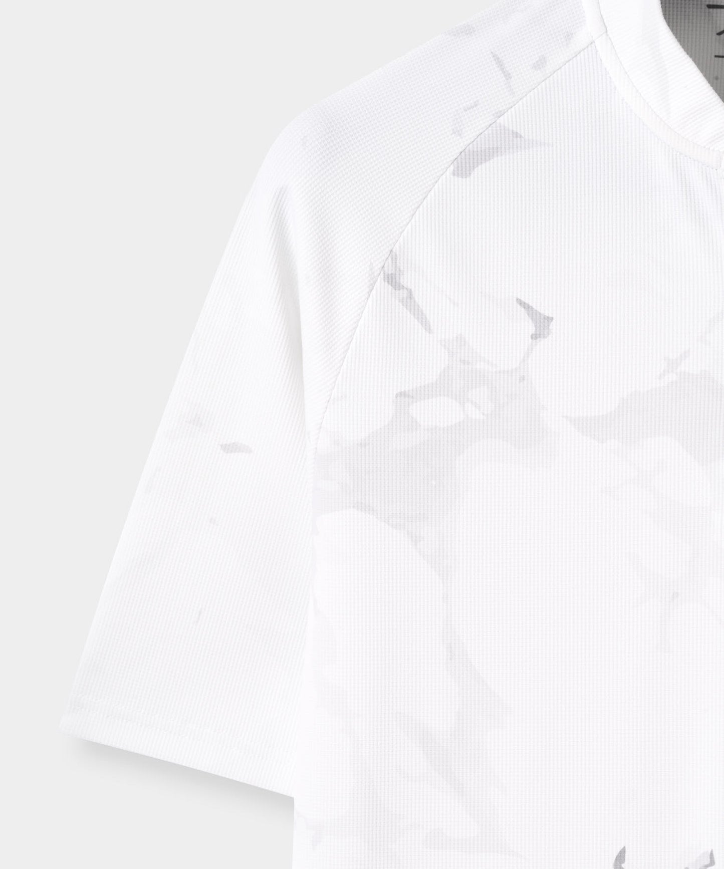 Marble TX Script Bomber Shirt