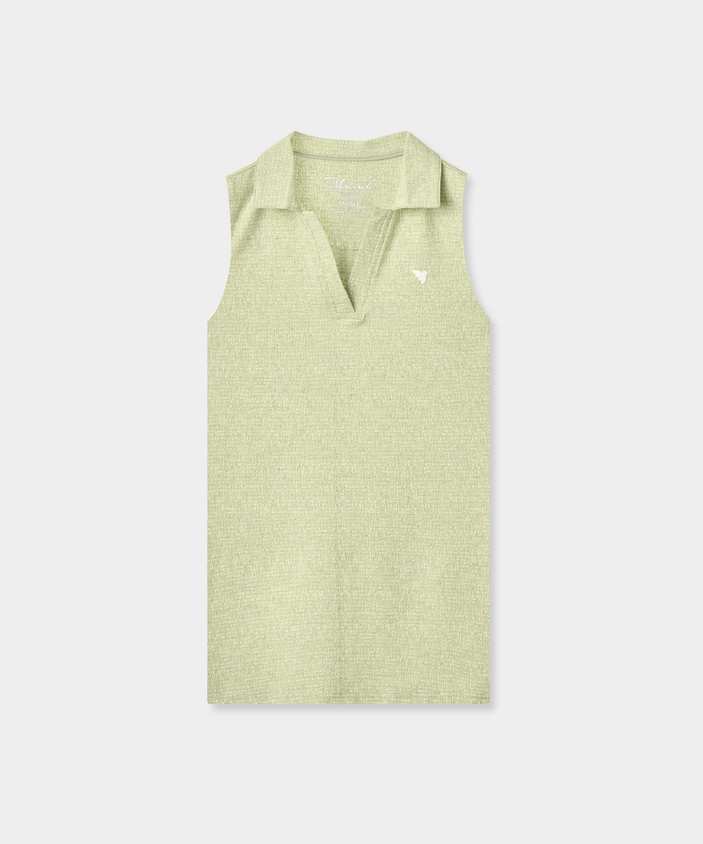 Mila Breeze Sleeveless Shirt - Green flatlay 01