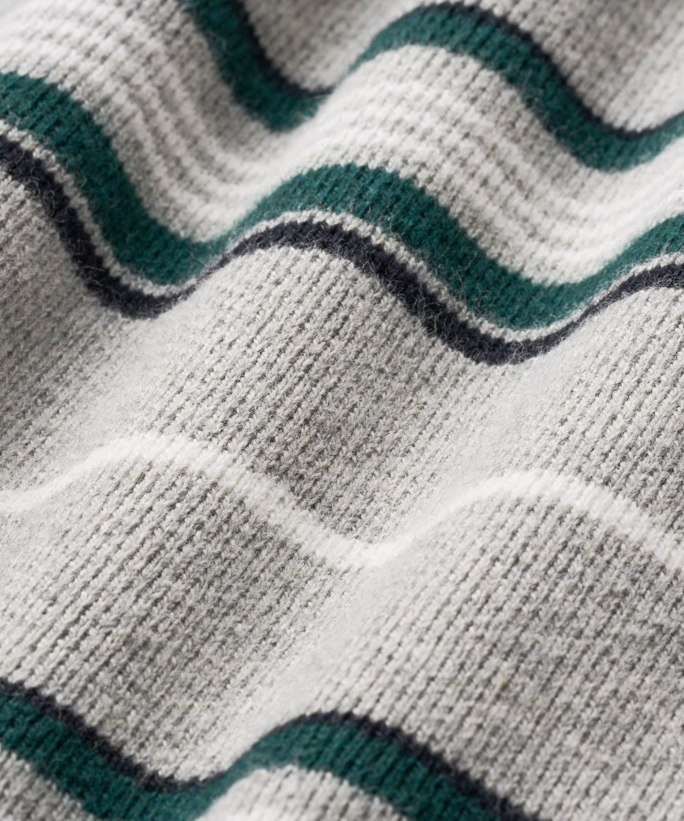 Noelle Knit Polo Sweater - Grey Melange