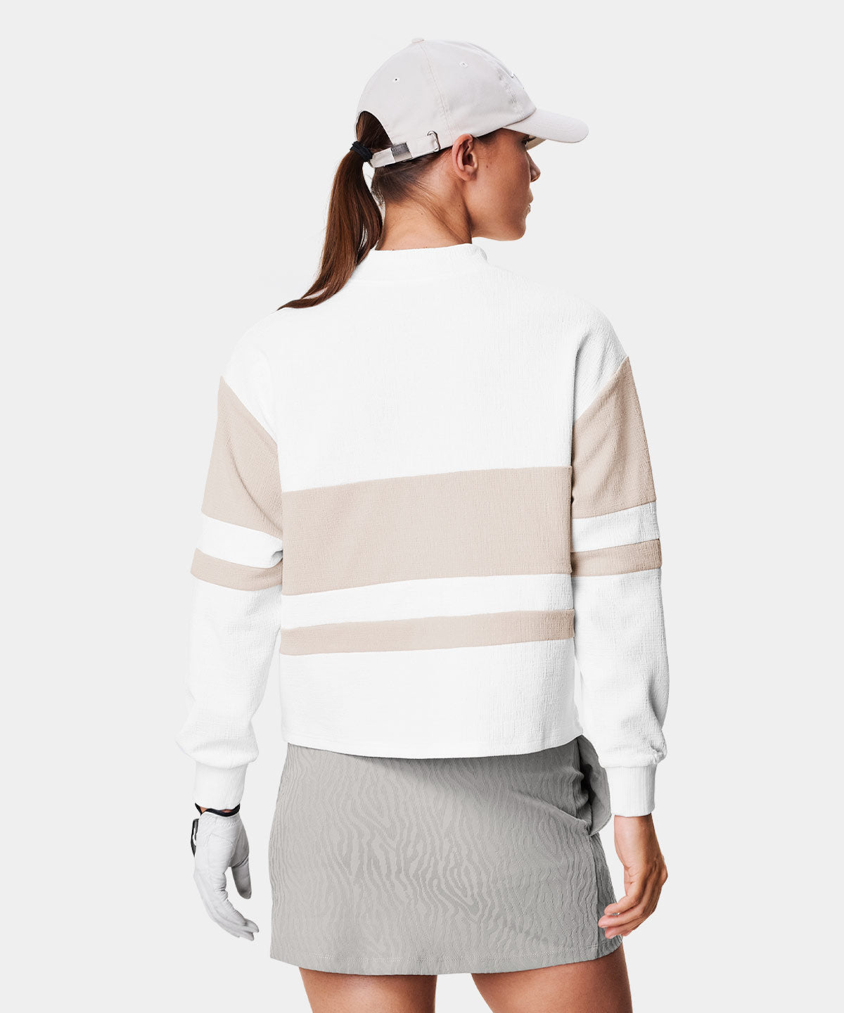 Adidas mock neck discount sweater