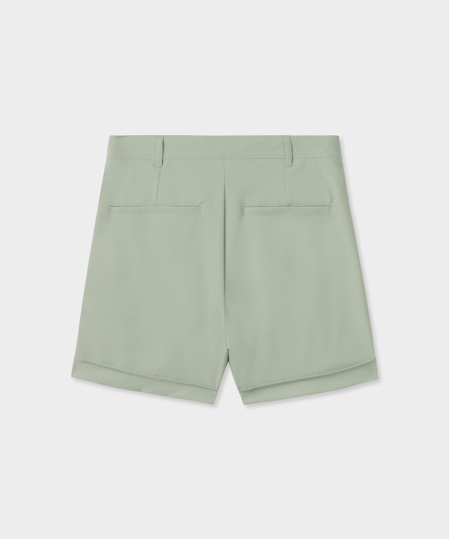 Sage Pleated Course Shorts
