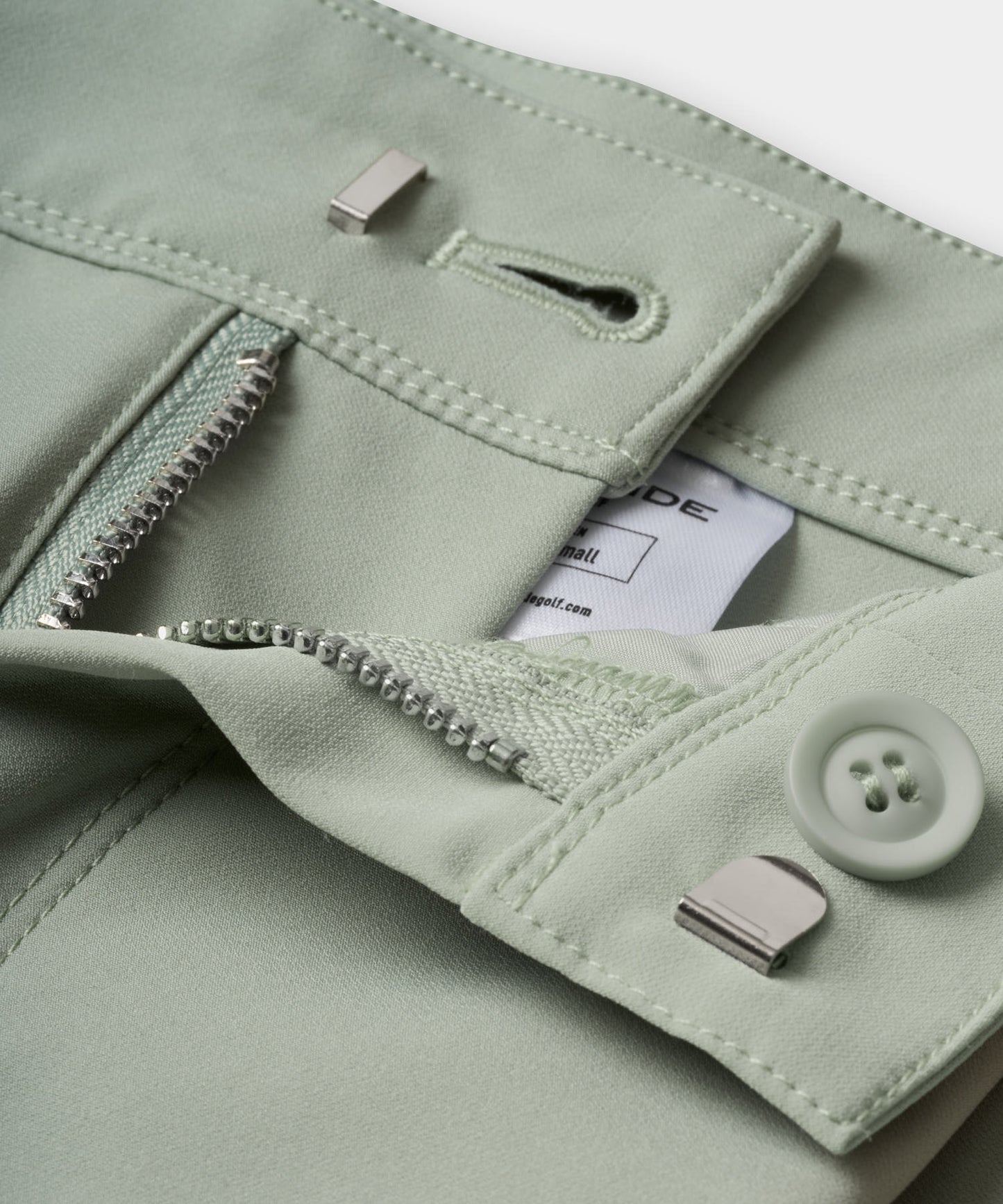 Sage Pleated Course Shorts