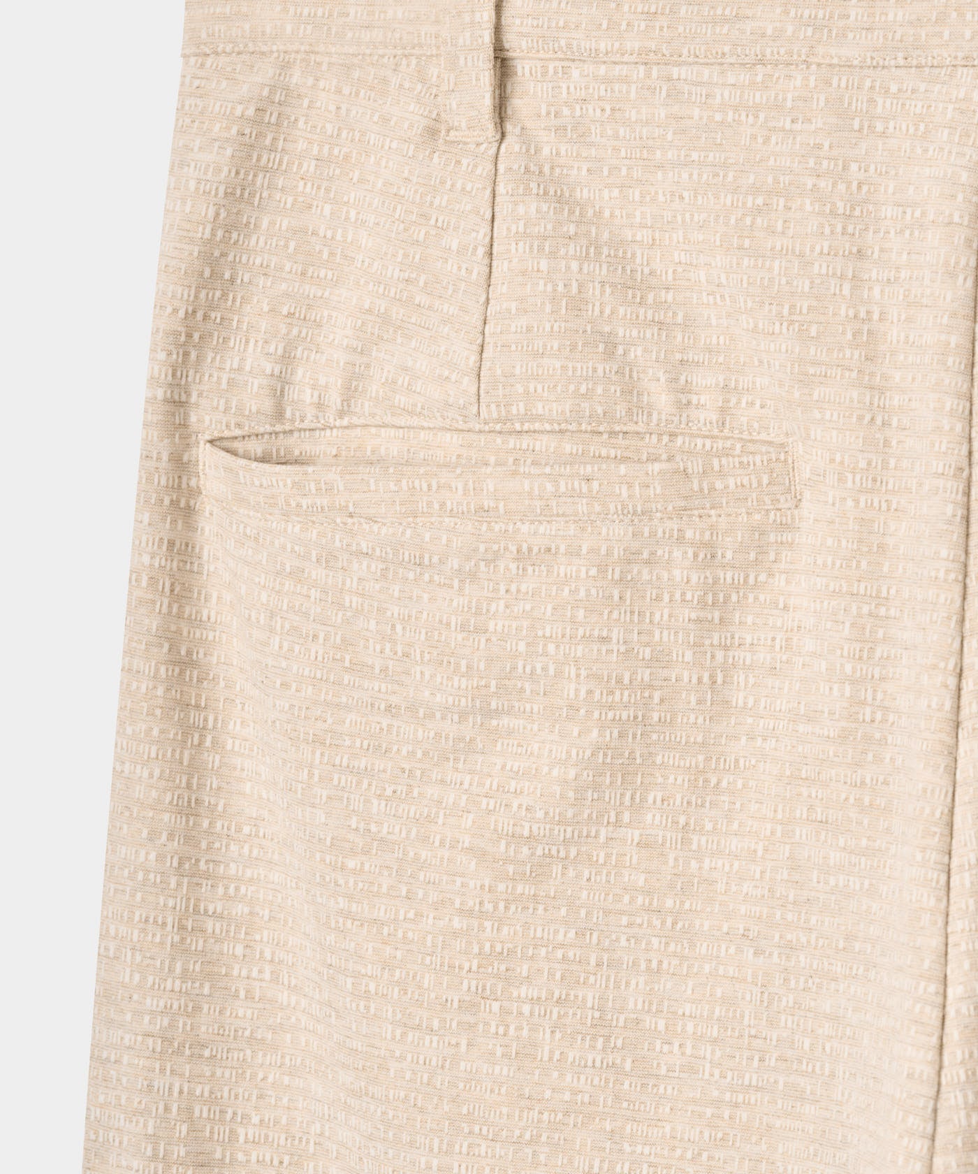 Nola Pleated Trousers - Sand flatlay 07