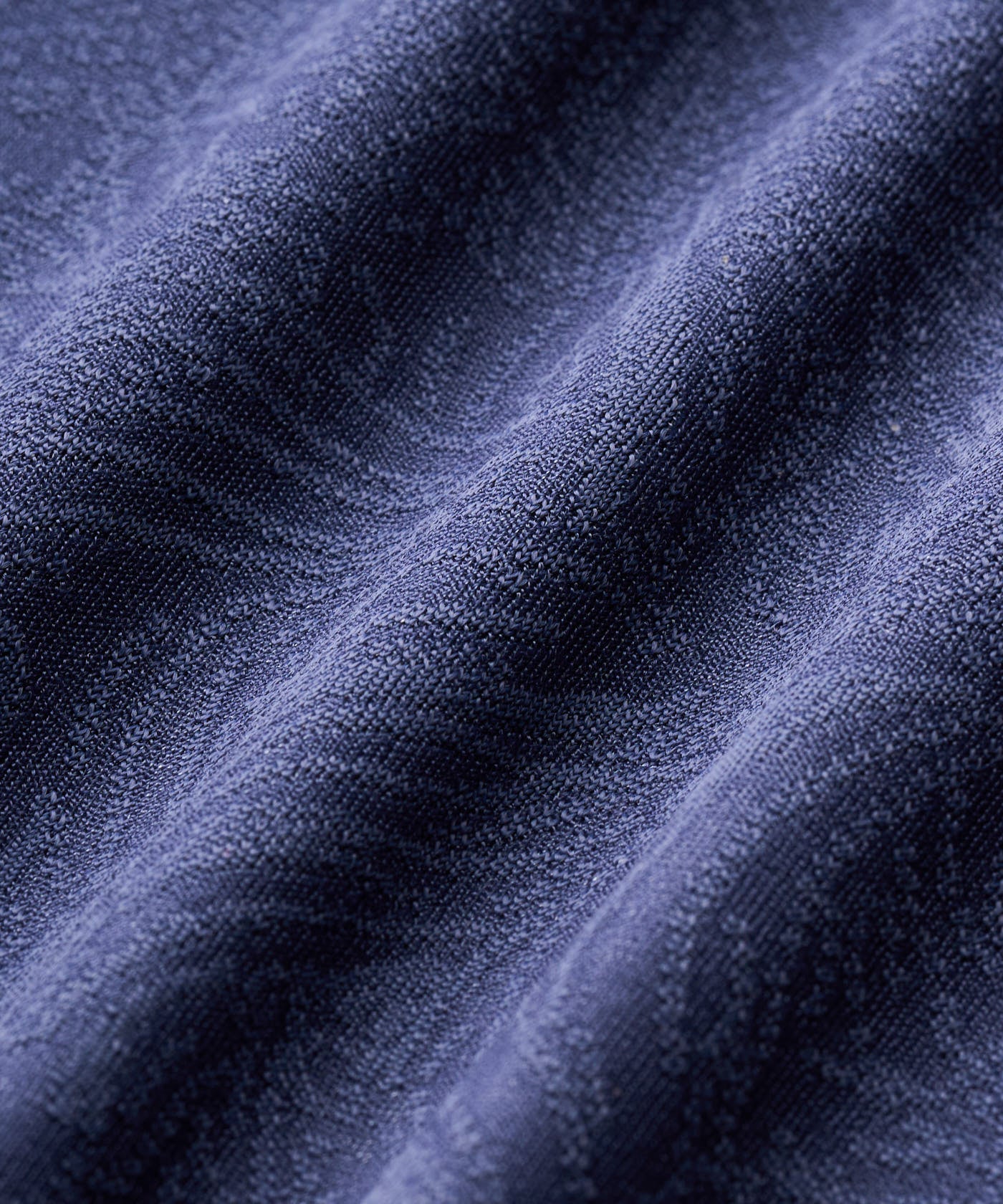 Lace Navy Paisley Zip Shirt