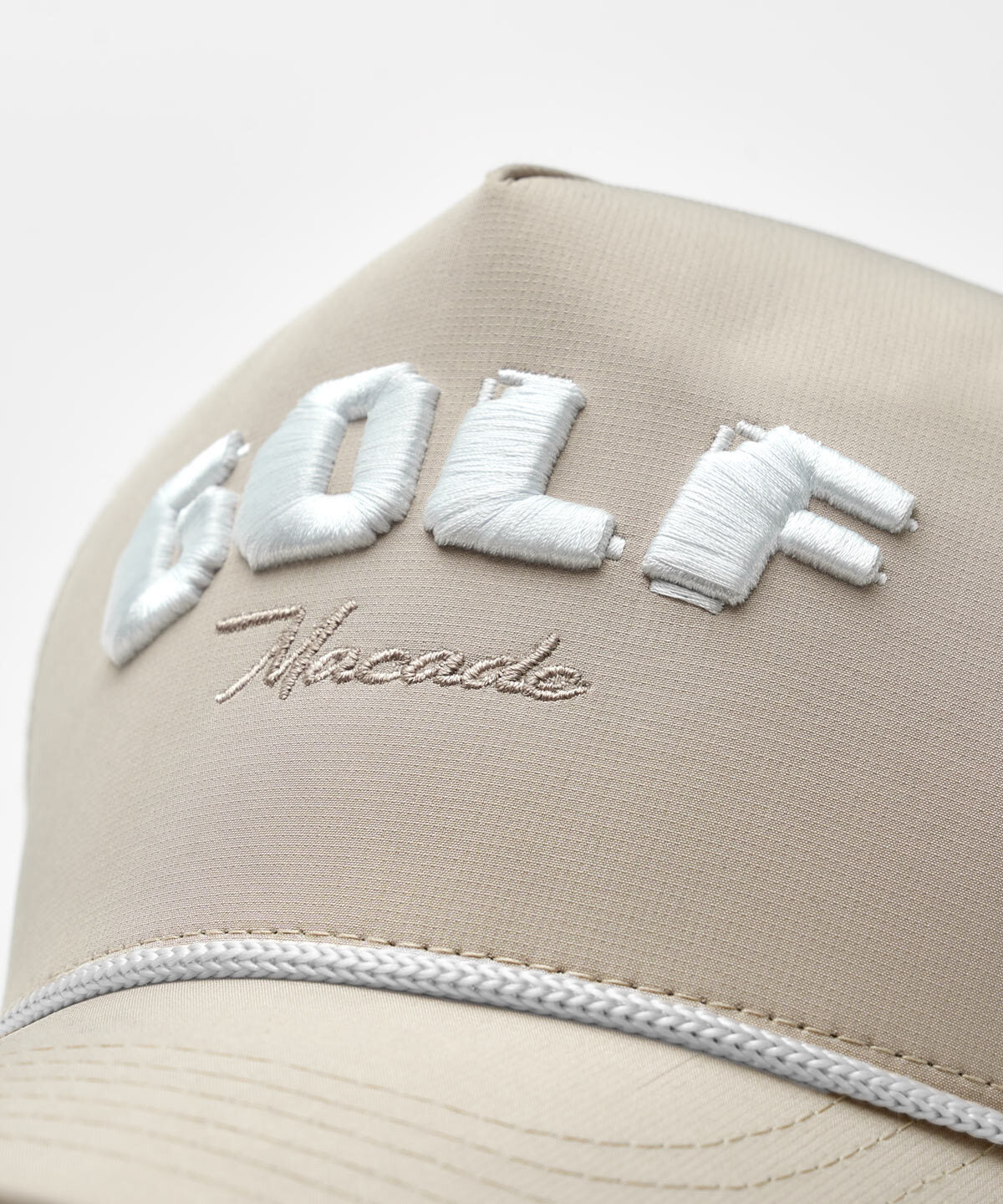 Tan Crossover Rope Snapback