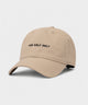 Tan Unstructured Script Cap