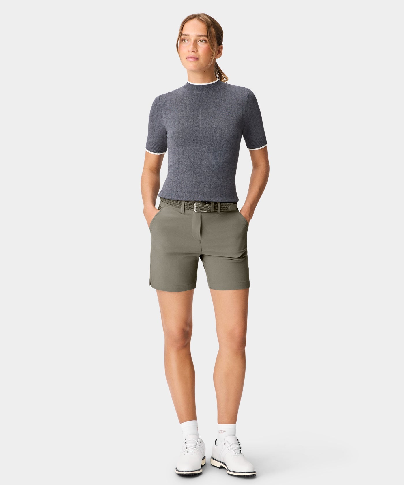 Flex Shorts - Moss Green