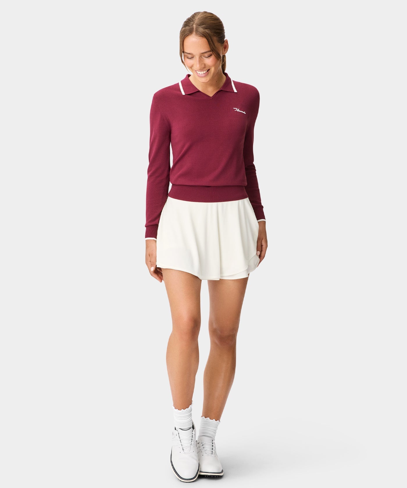 Cleo Tour Skirt - White
